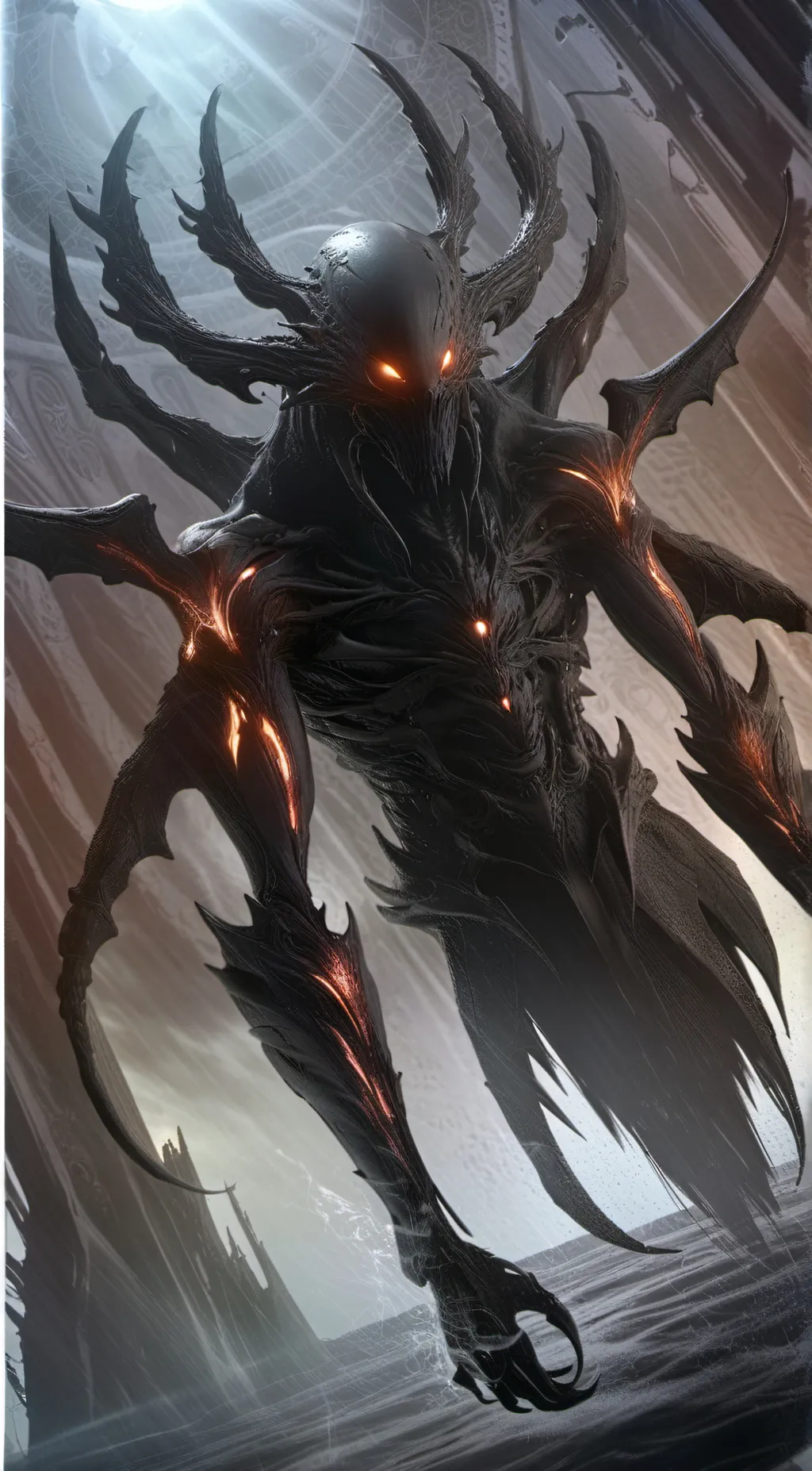 ai character: The Voided  background