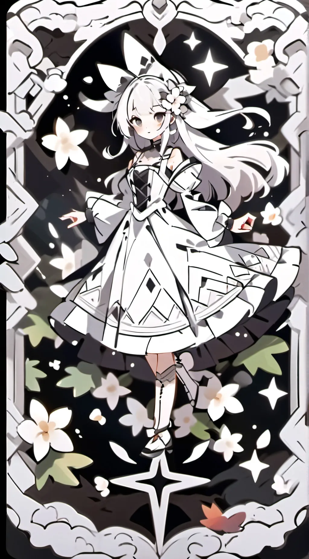 ai character: harem  background