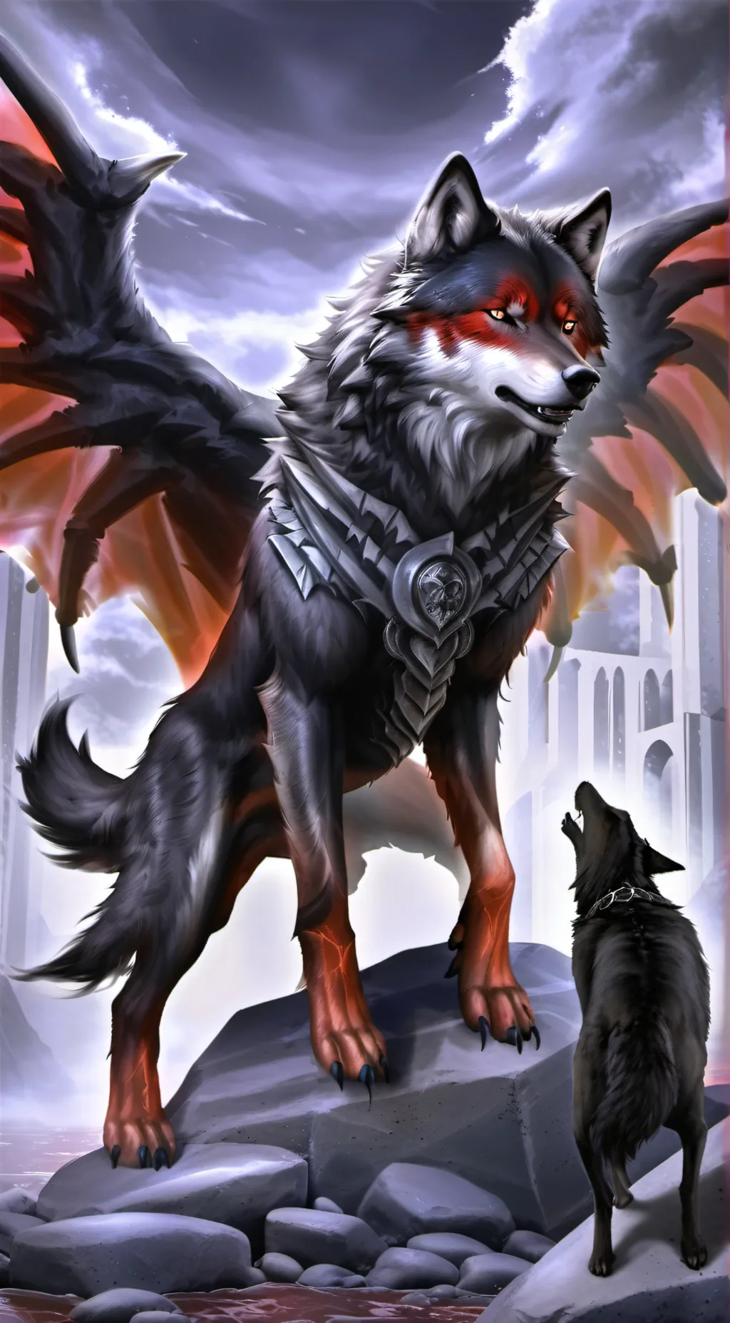 ai character: Arctic background