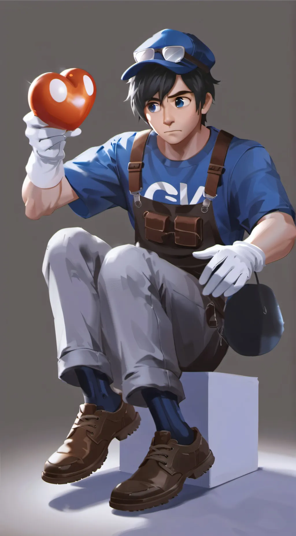 ai character: SMG4 background
