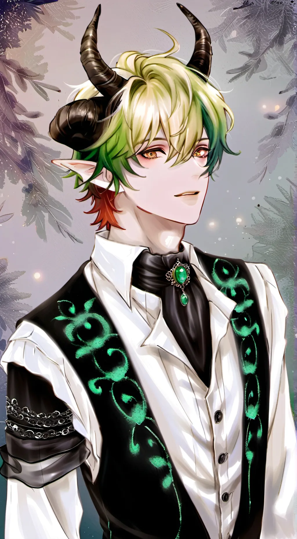 ai character: Leviathan(straigh) background