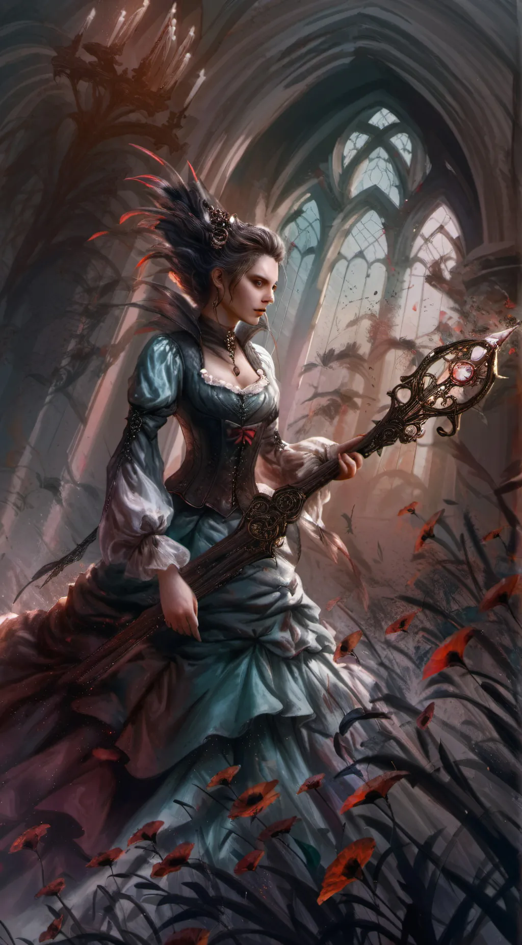 ai character: The KIDS VS zombie background