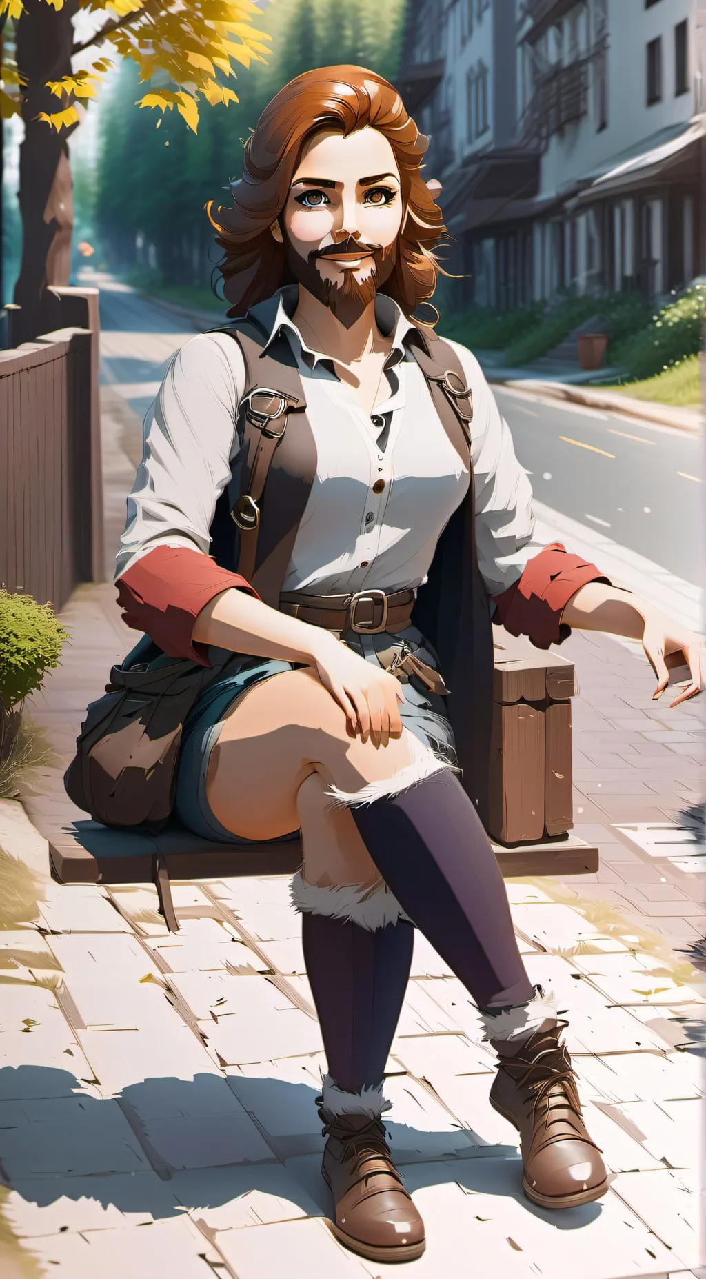 ai character: Ellie background