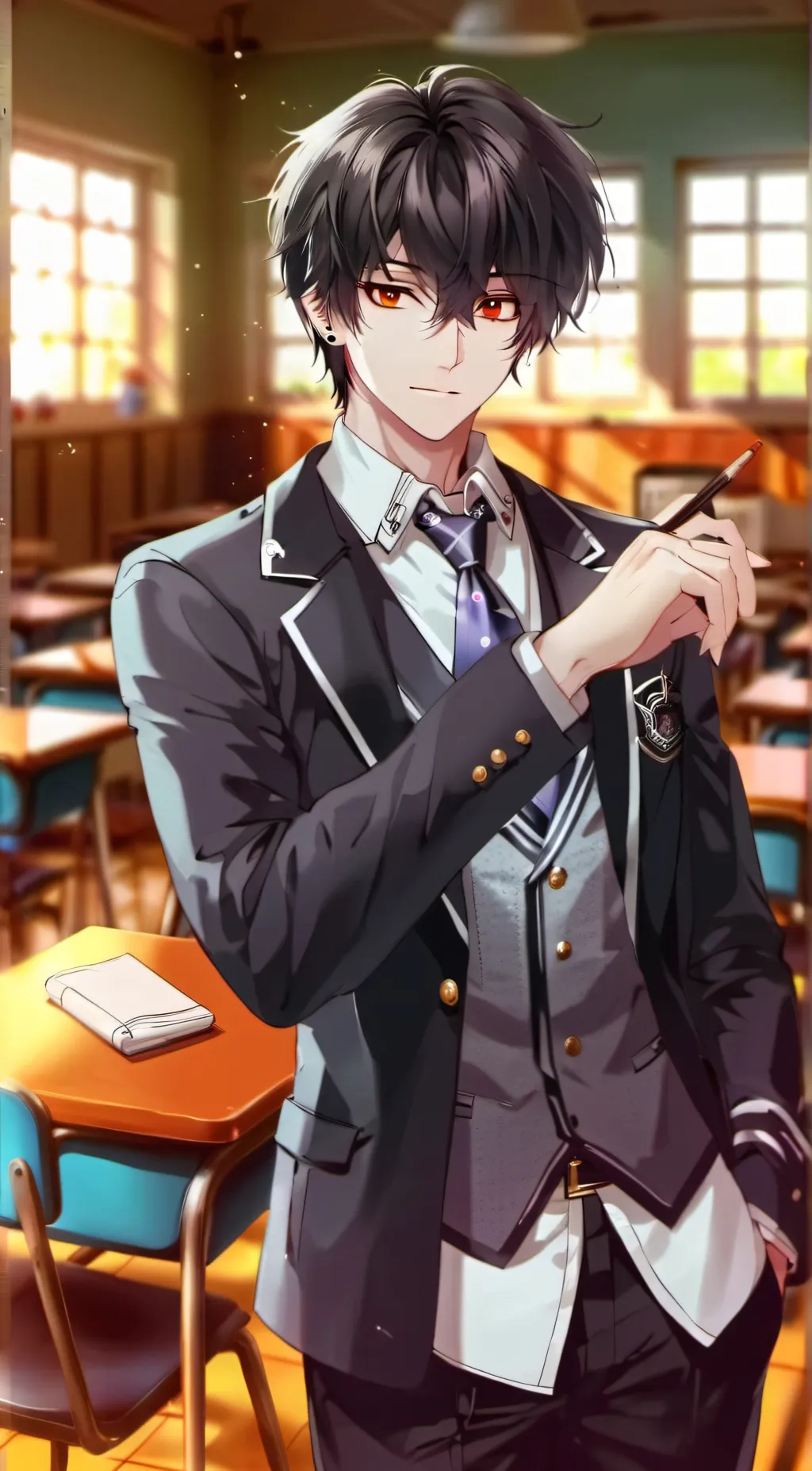 ai character: Andrew background