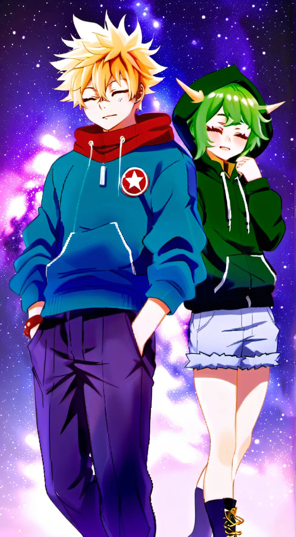 ai character: Bakugo Katsuki background