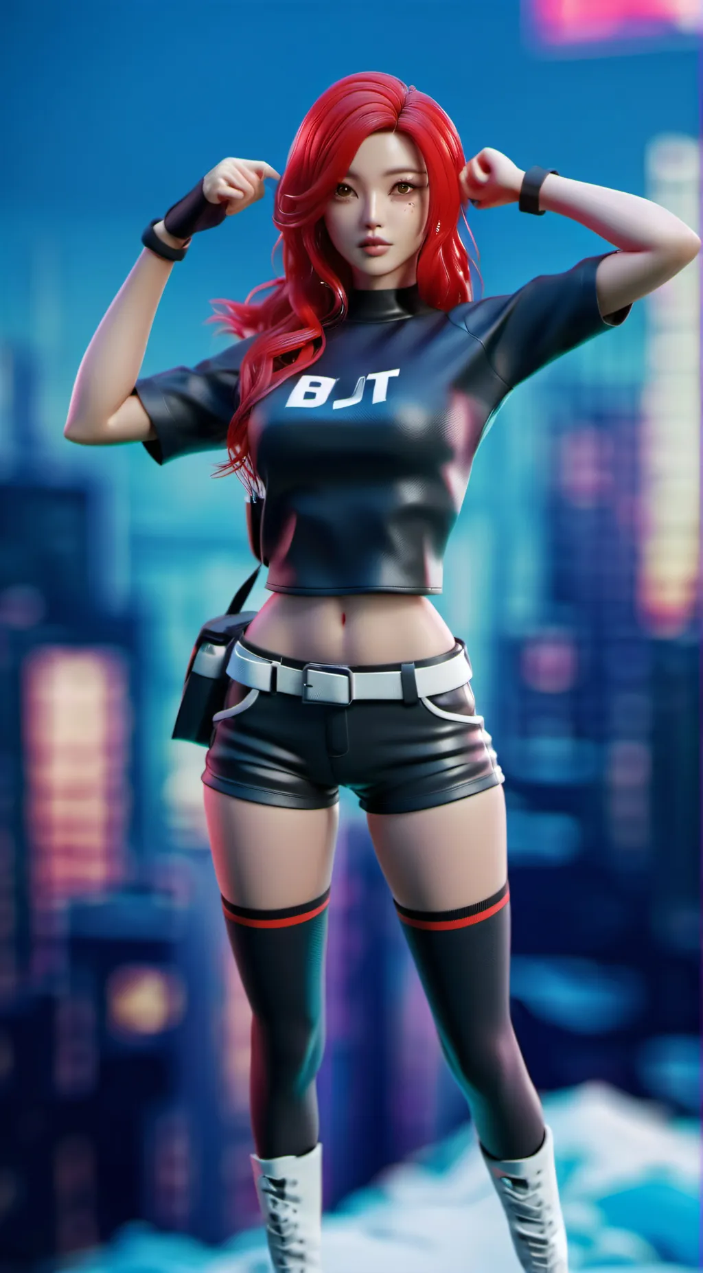 ai character: akko-chan background