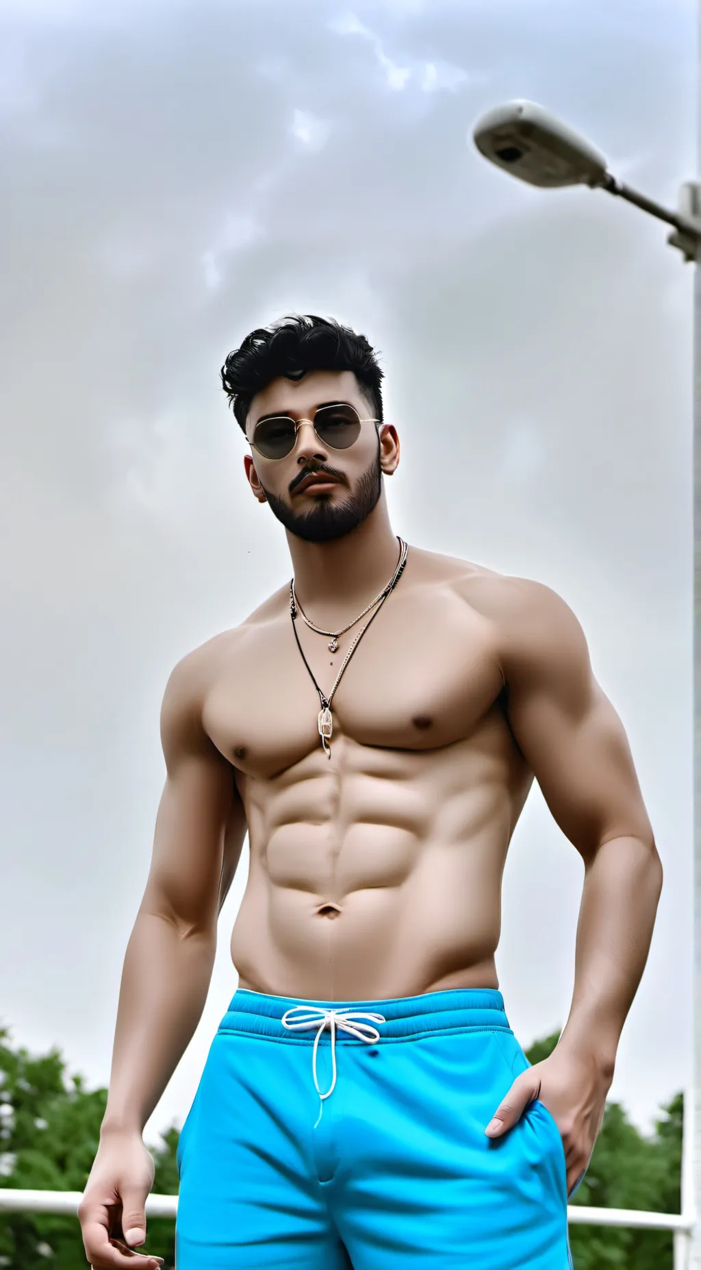 ai character: Leo background