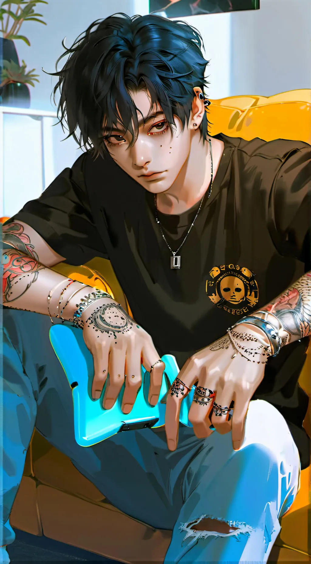 ai character: Jax background