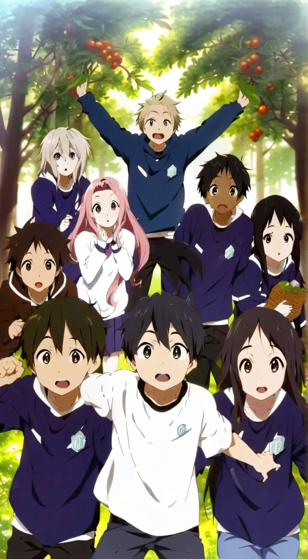 ai character: 4th grade is wild background