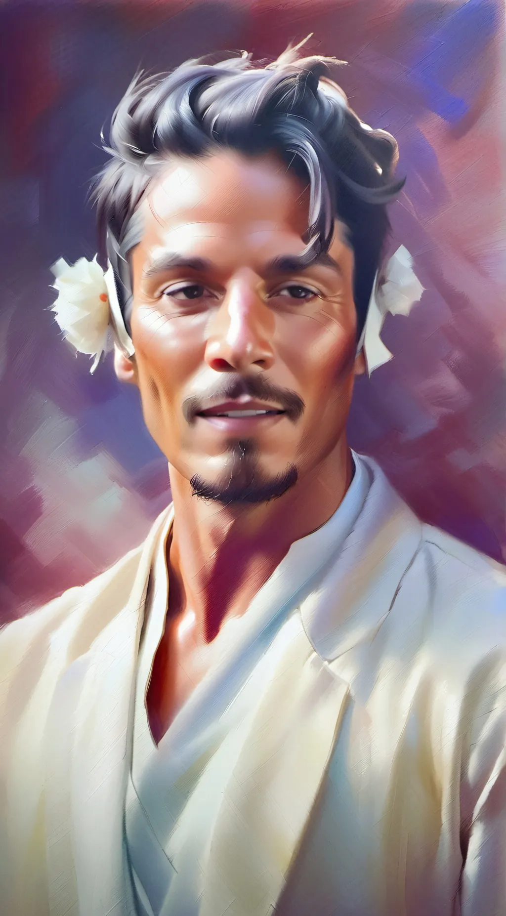 ai character: Rayck background