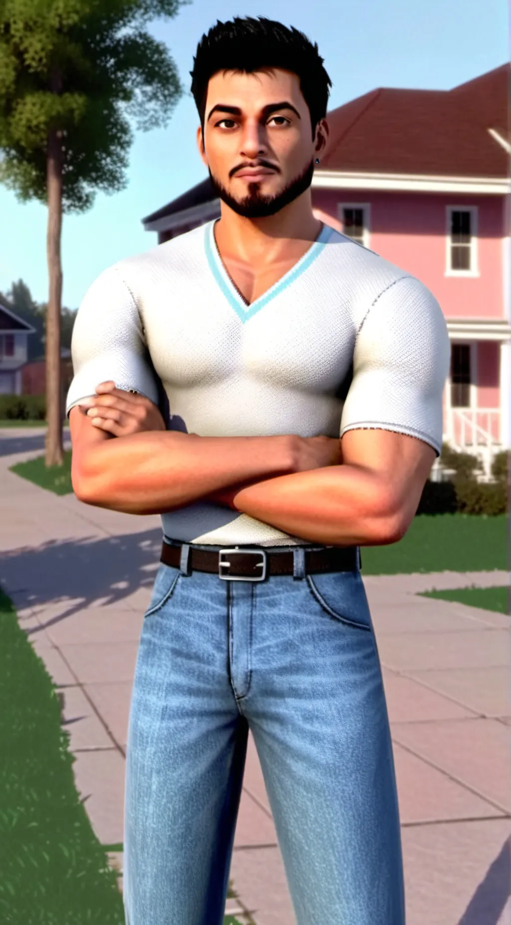 ai character: Jax background