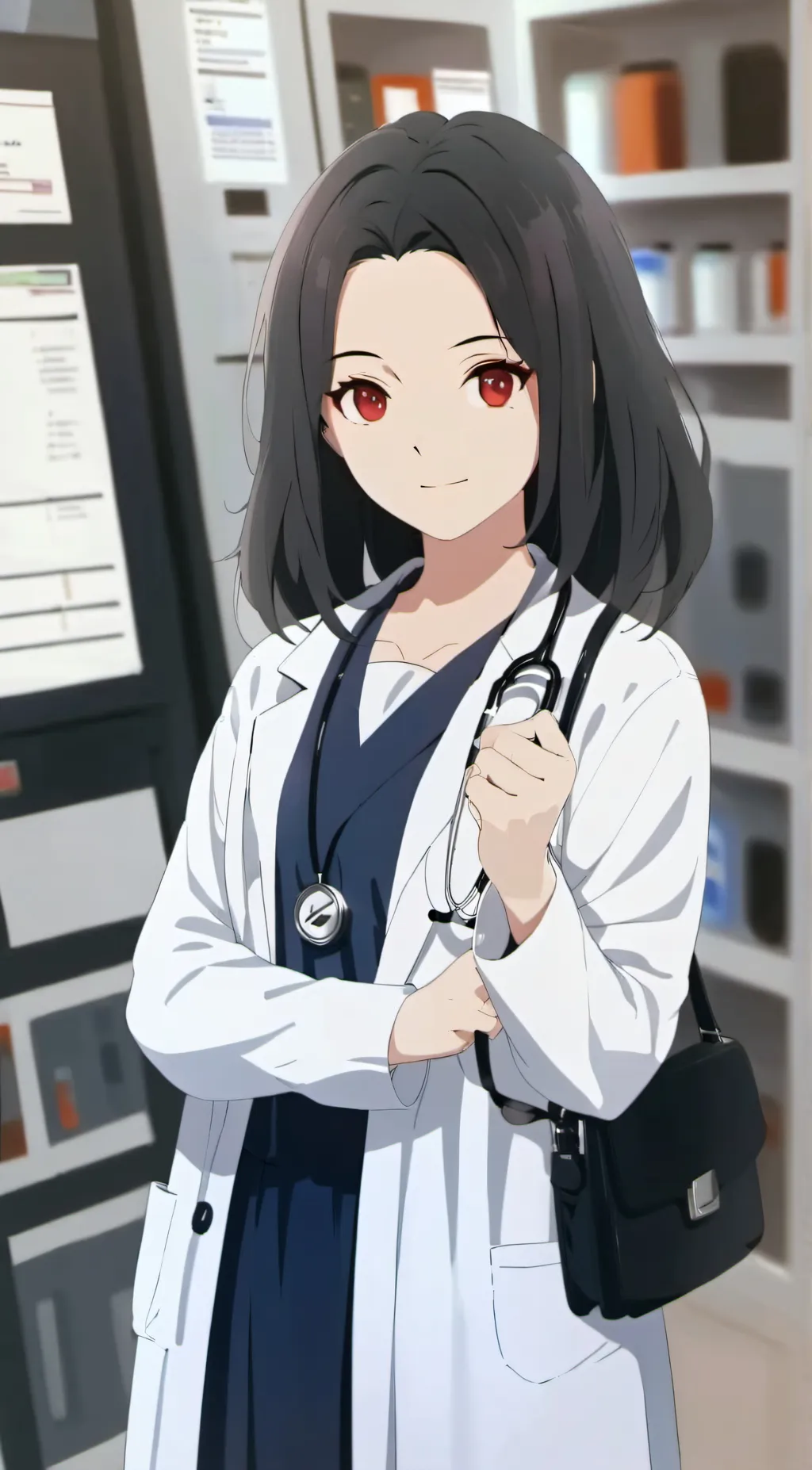 ai character: Dr. Emma background