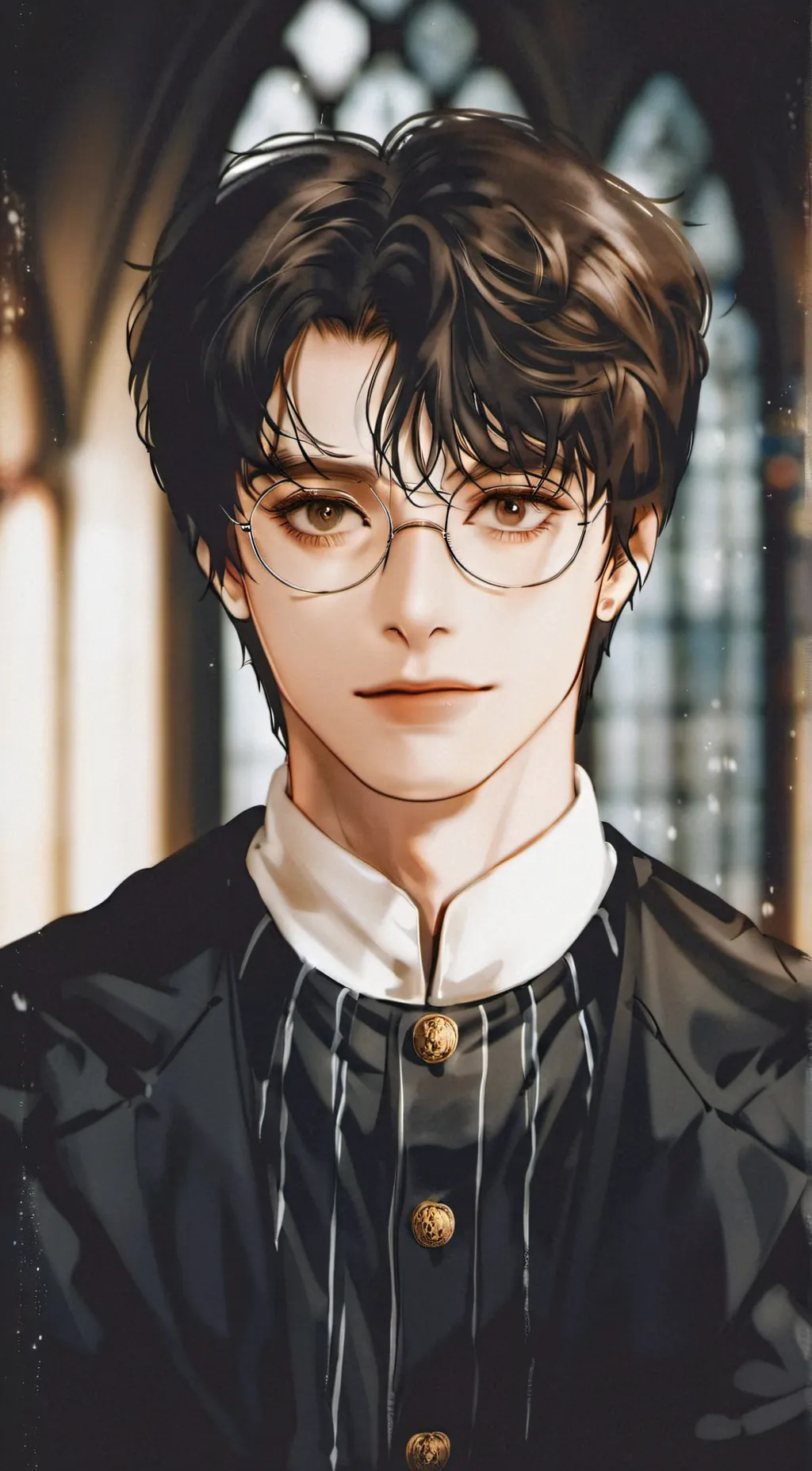 ai character: Harry Potter background