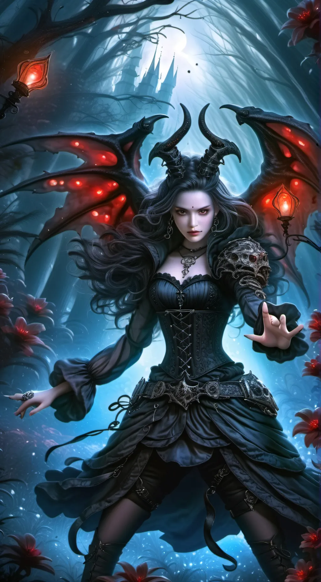 ai character: lililth  background