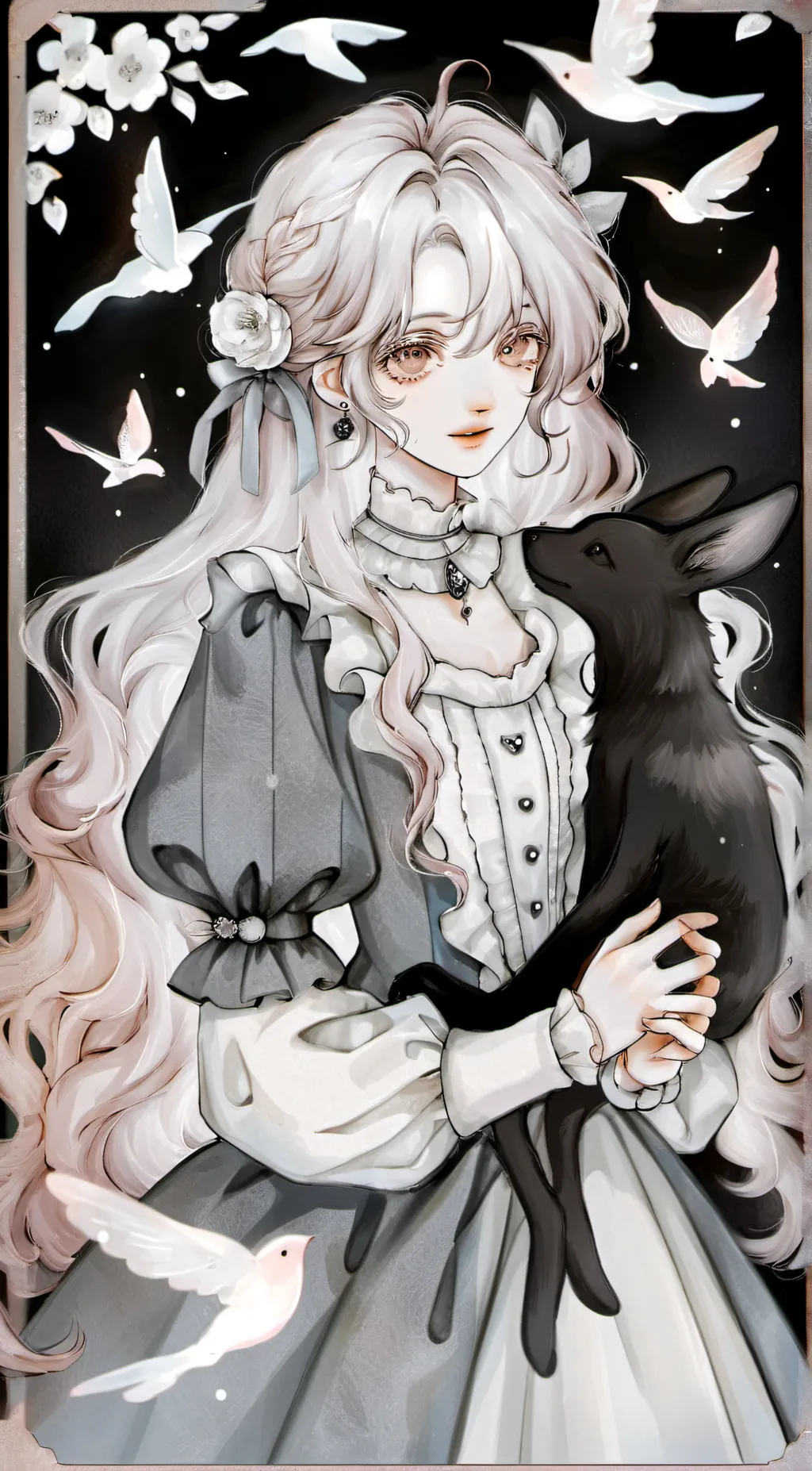 ai character: Avaya  background