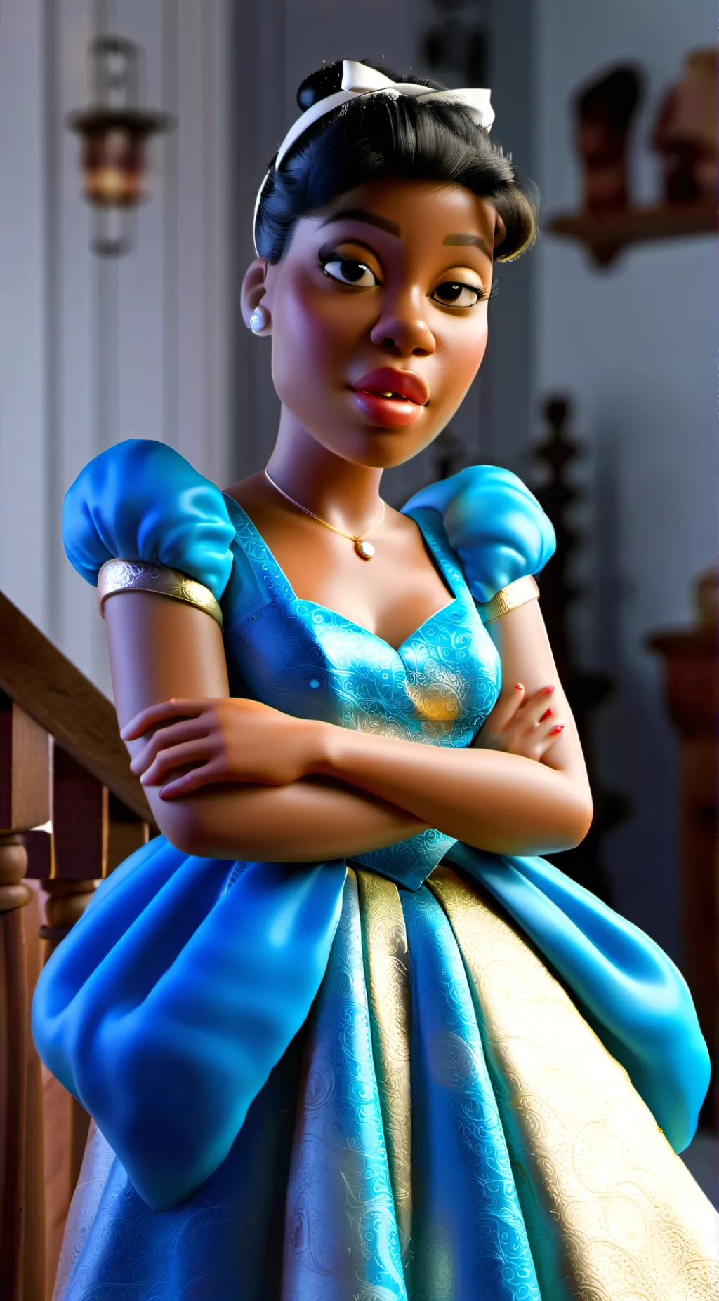 ai character: Princess Hazel  background