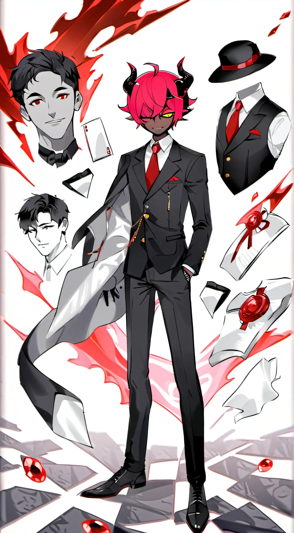 ai character: Modi background