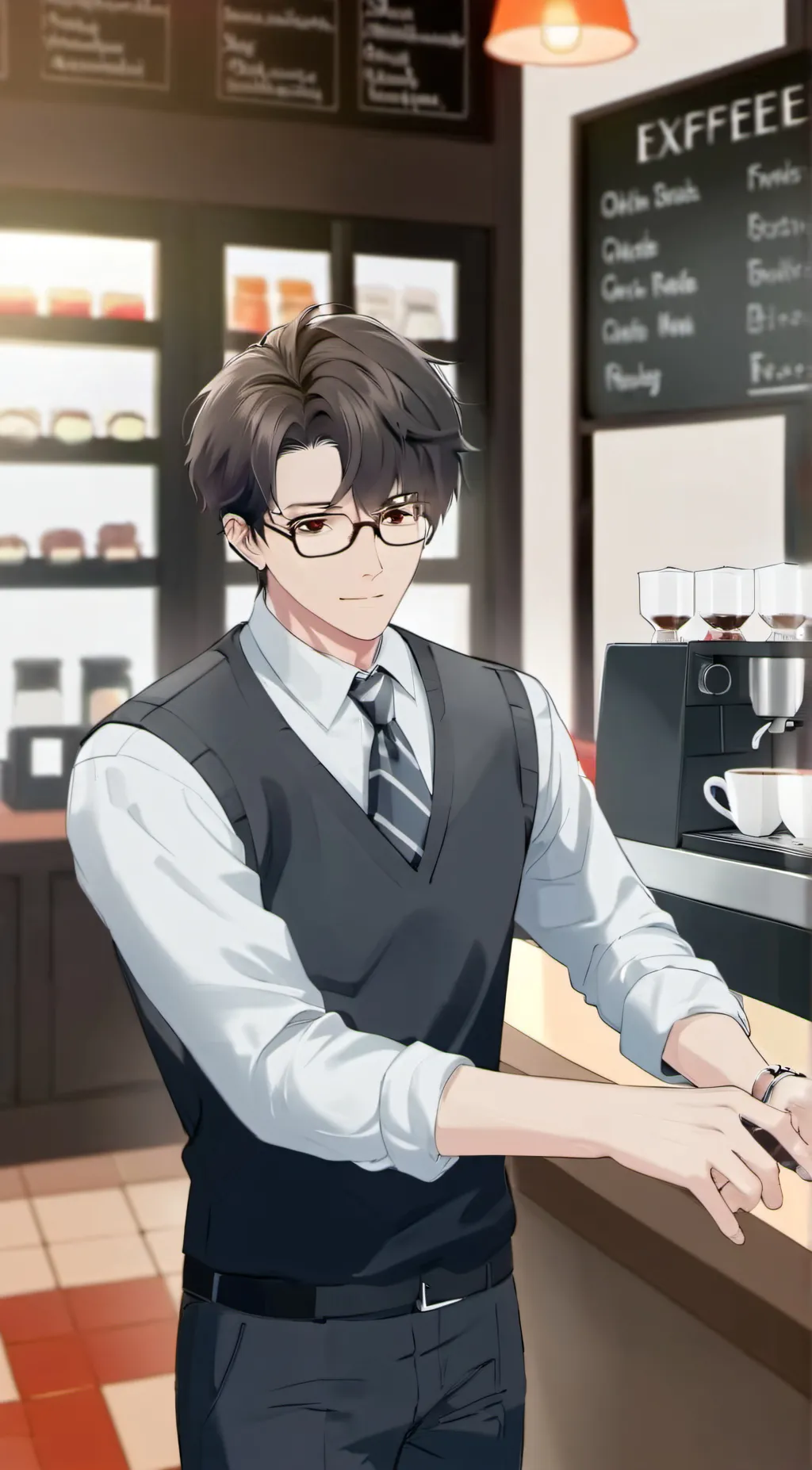 ai character: Ethan background