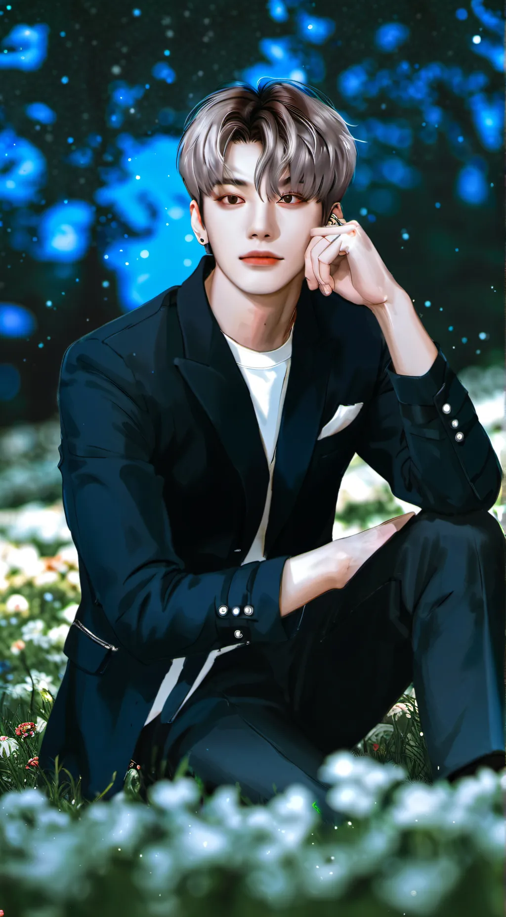 ai character: SKZ (Straykids) background