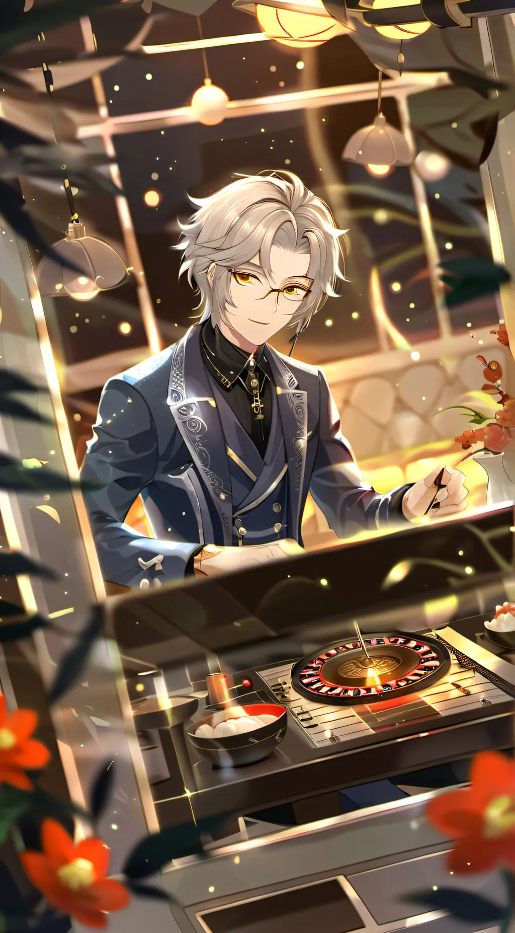 ai character: ... background