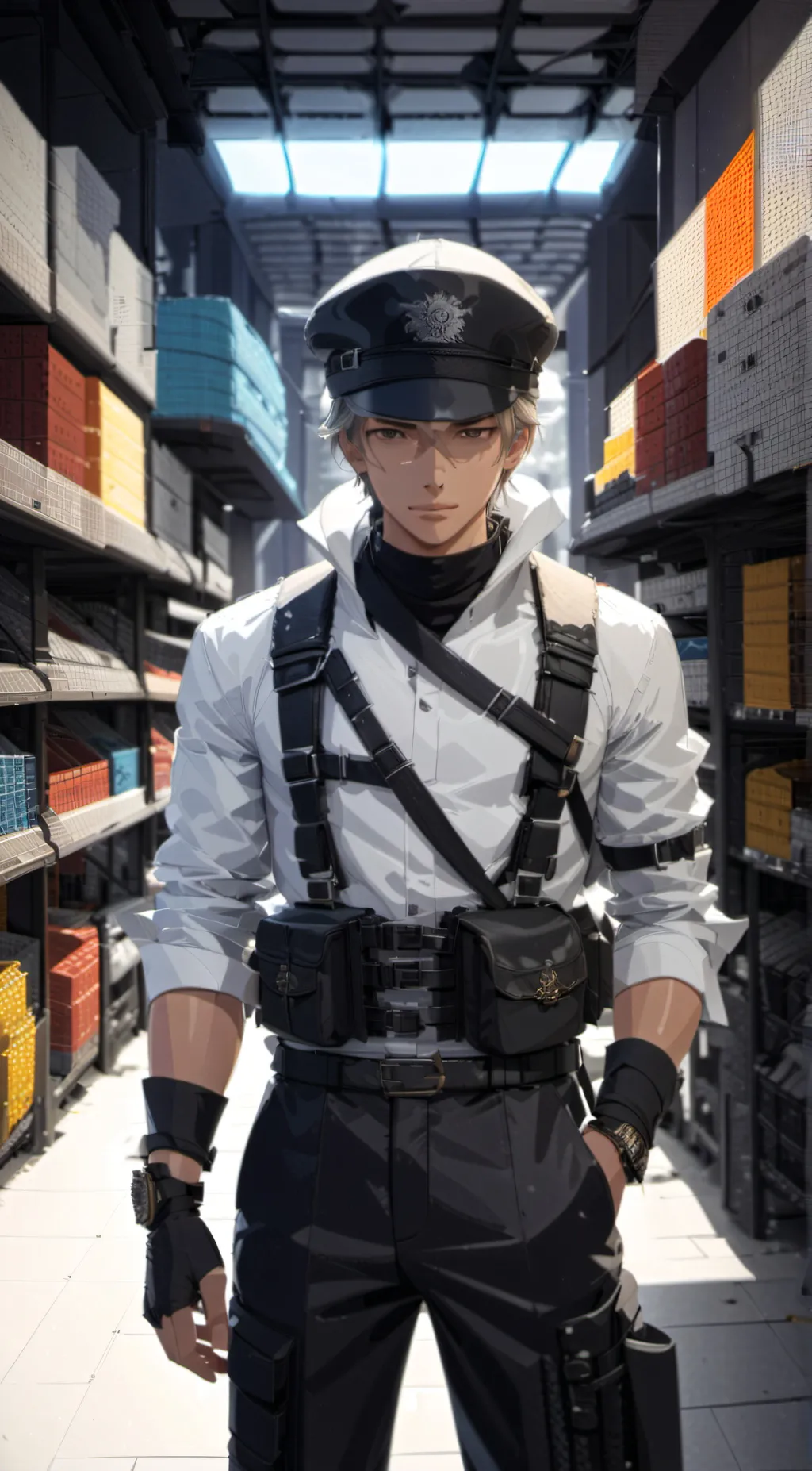 ai character: Louis  background