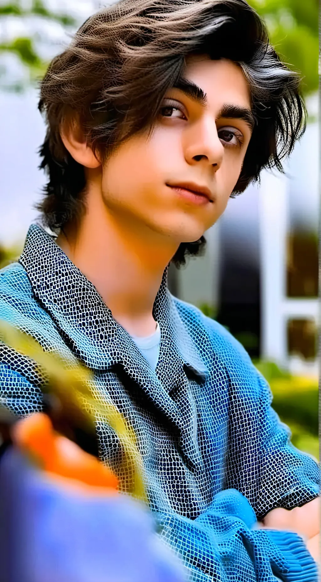 ai character: Aidan Gallagher background