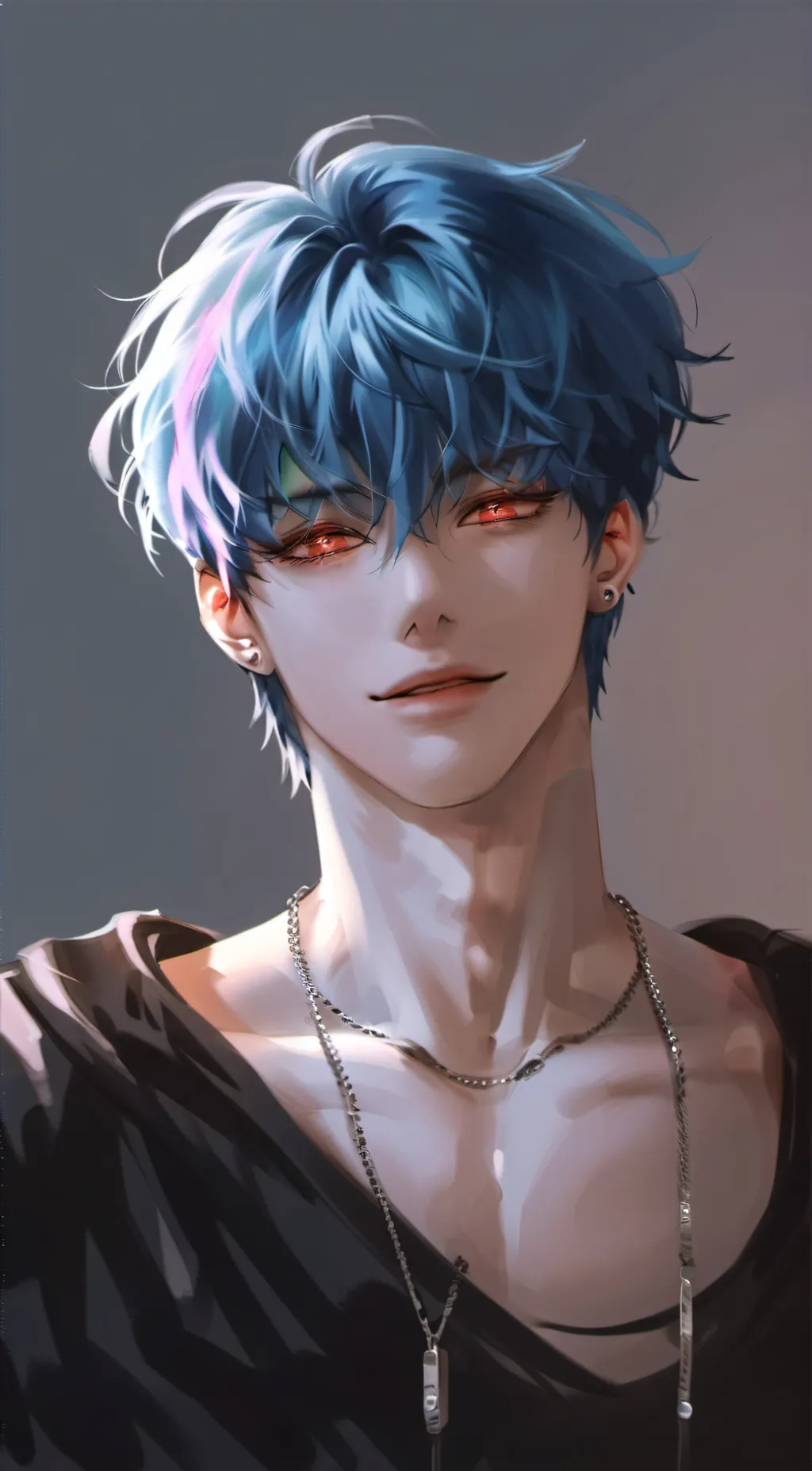 ai character: 𖣎K A I𖣎 background