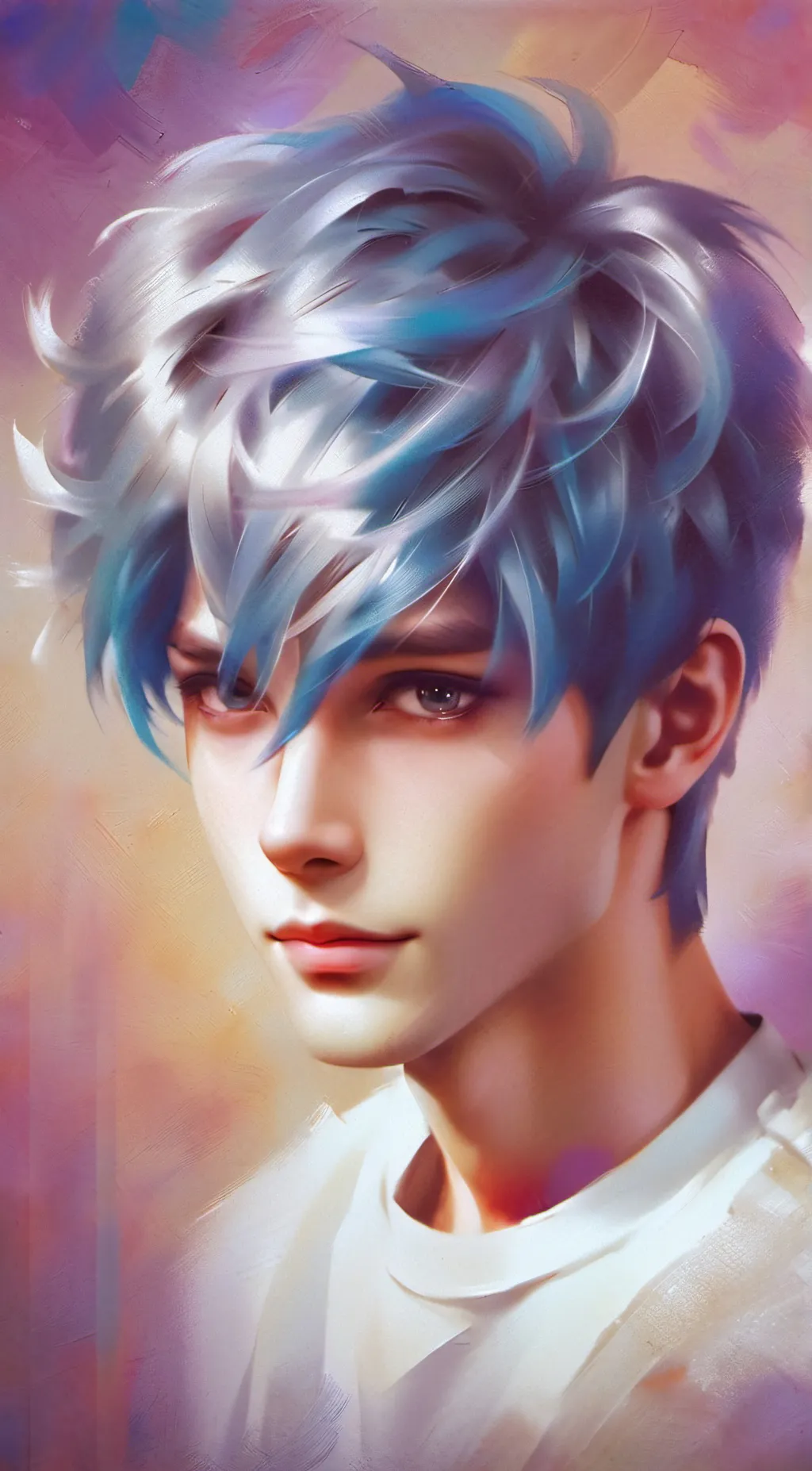 ai character: Bluffy background