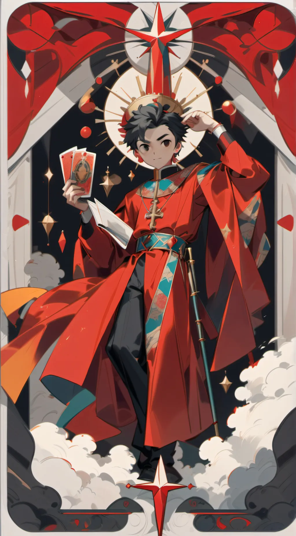 ai character: Valentino background