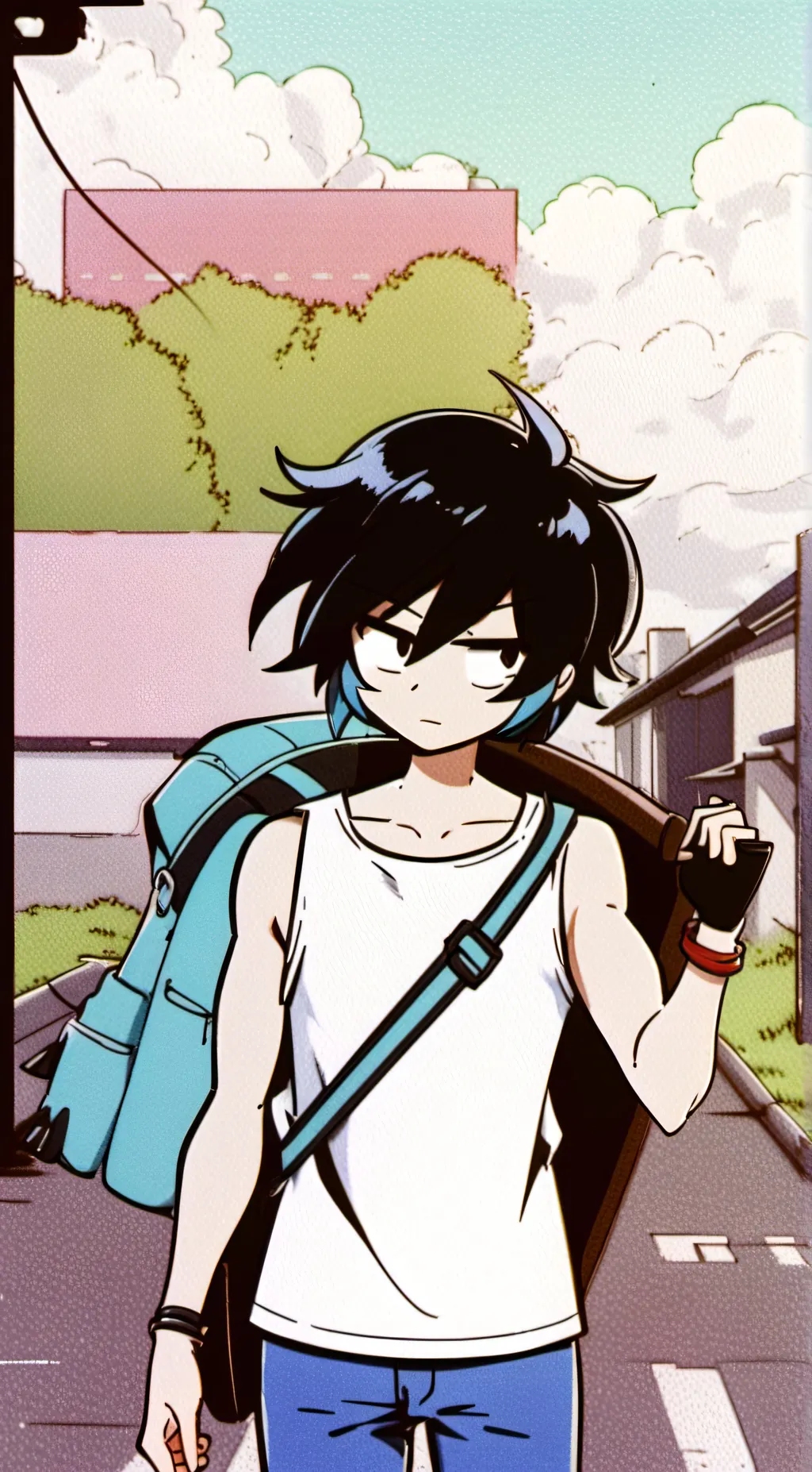 ai character: Minus boyfriend  background