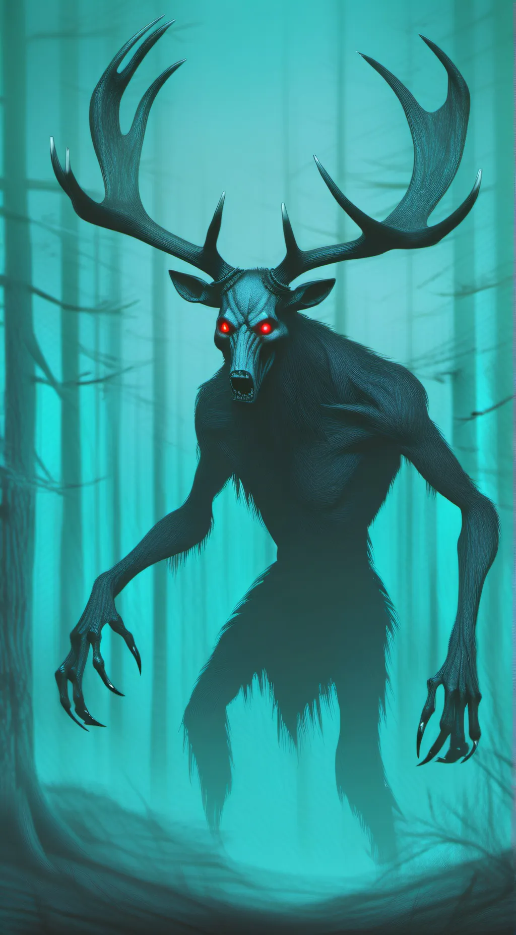 ai character: Wendigo background