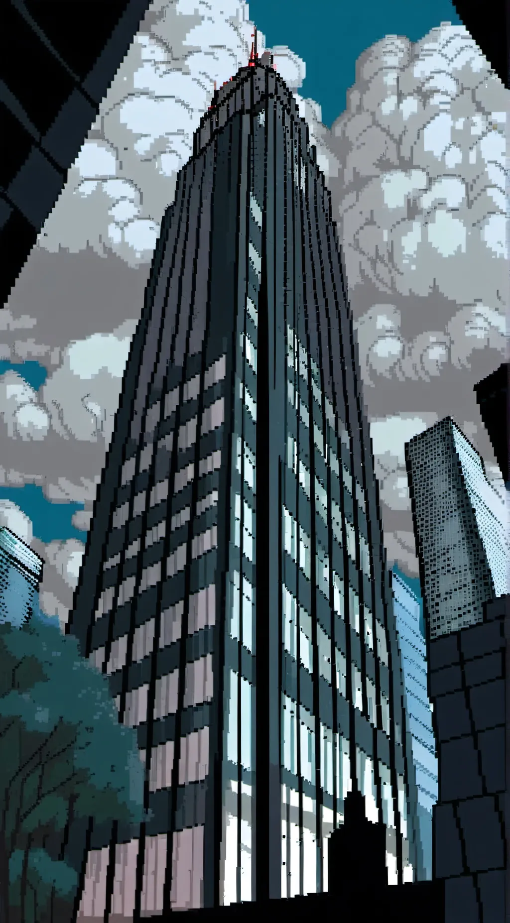 ai character: Val’s studio  background