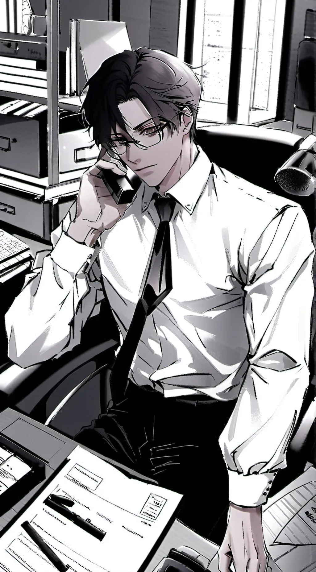 ai character: Liam background