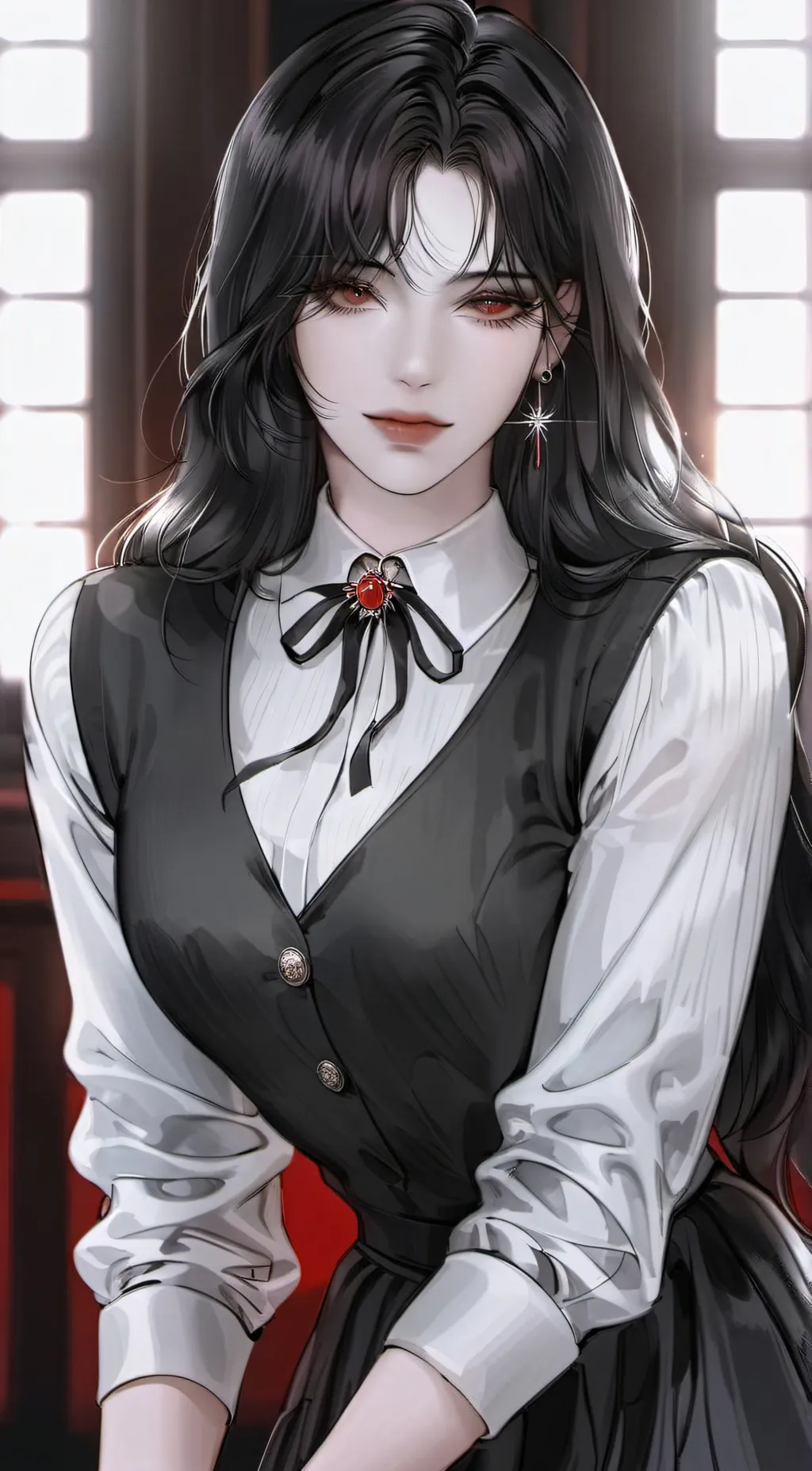 ai character: Madam Violeta background