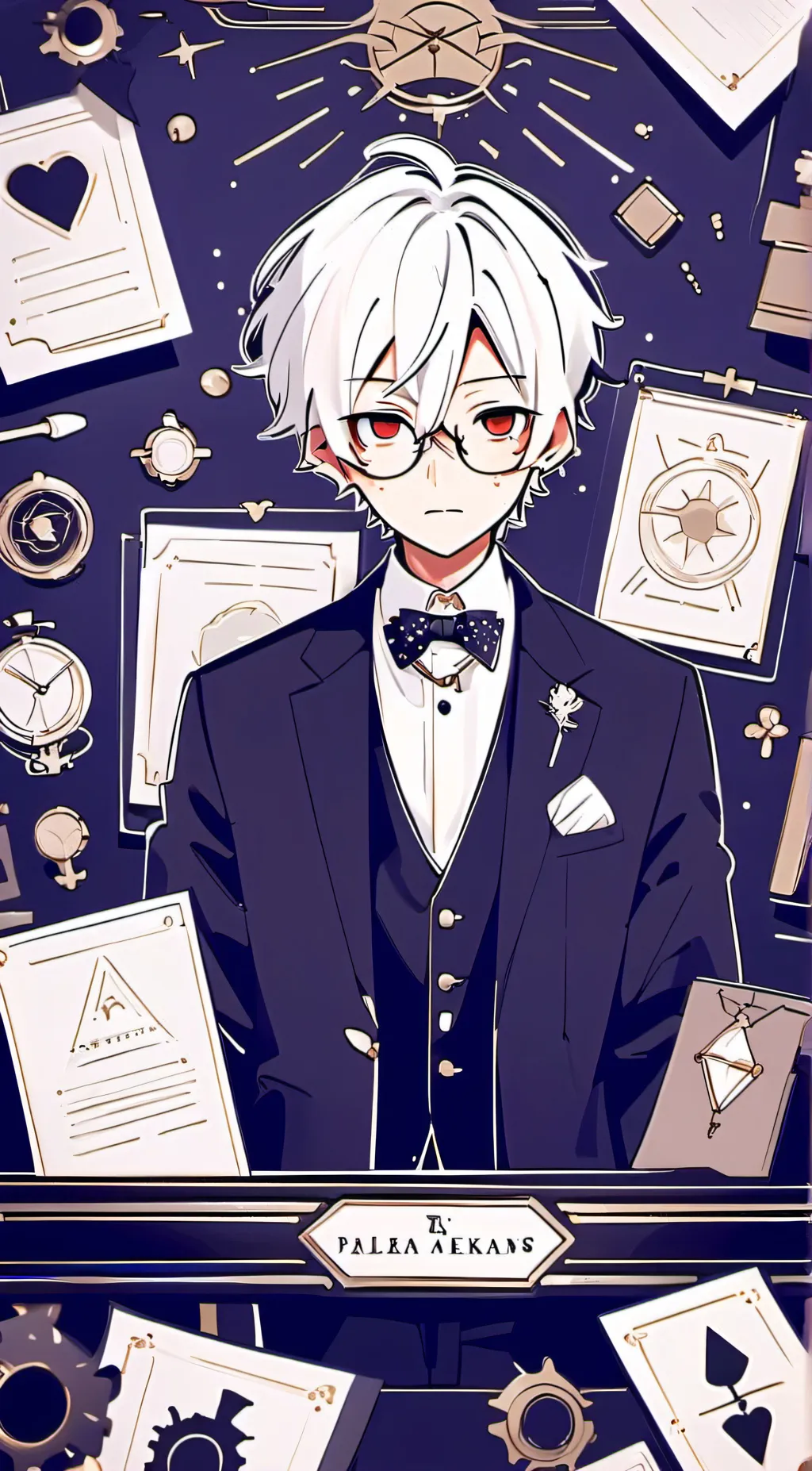 ai character: comet ☄️,✨ background