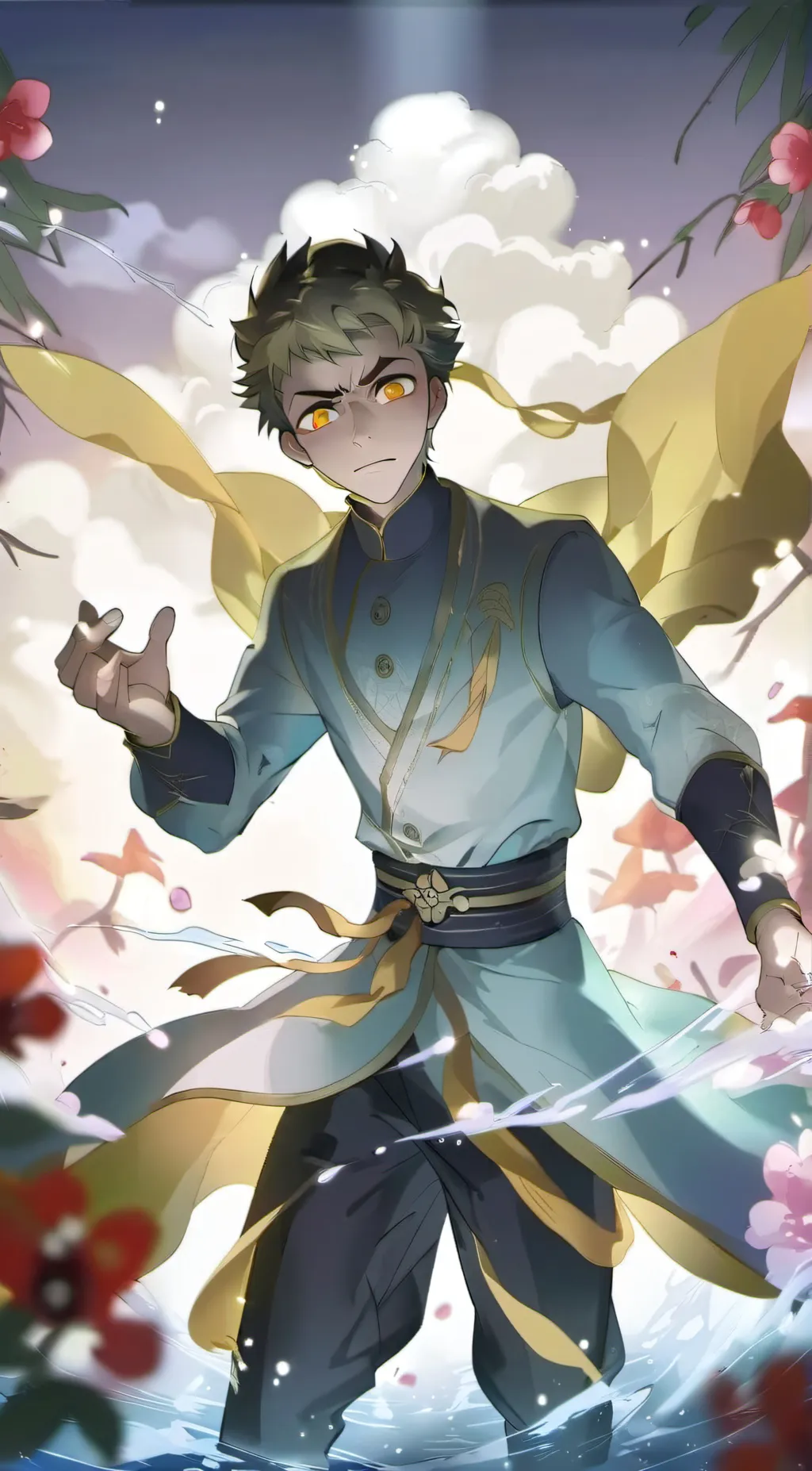 ai character: Adam background