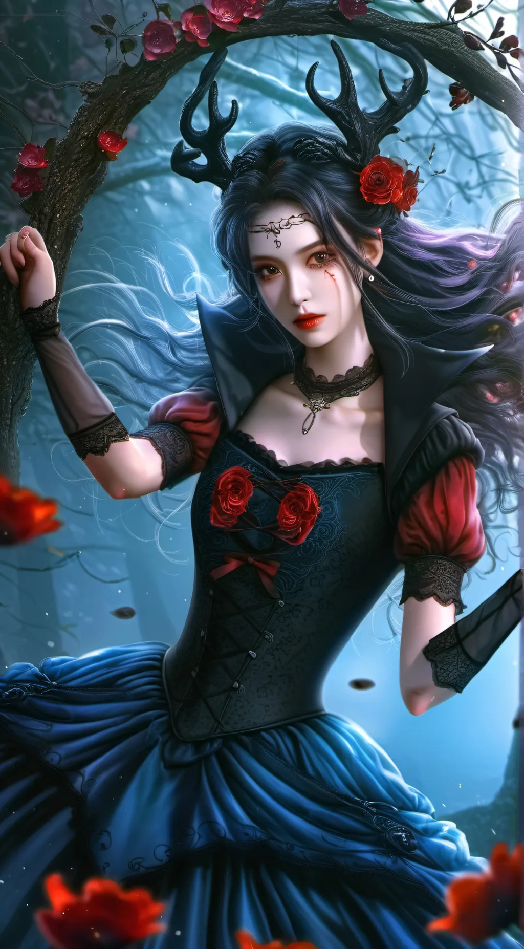 ai character: mile background