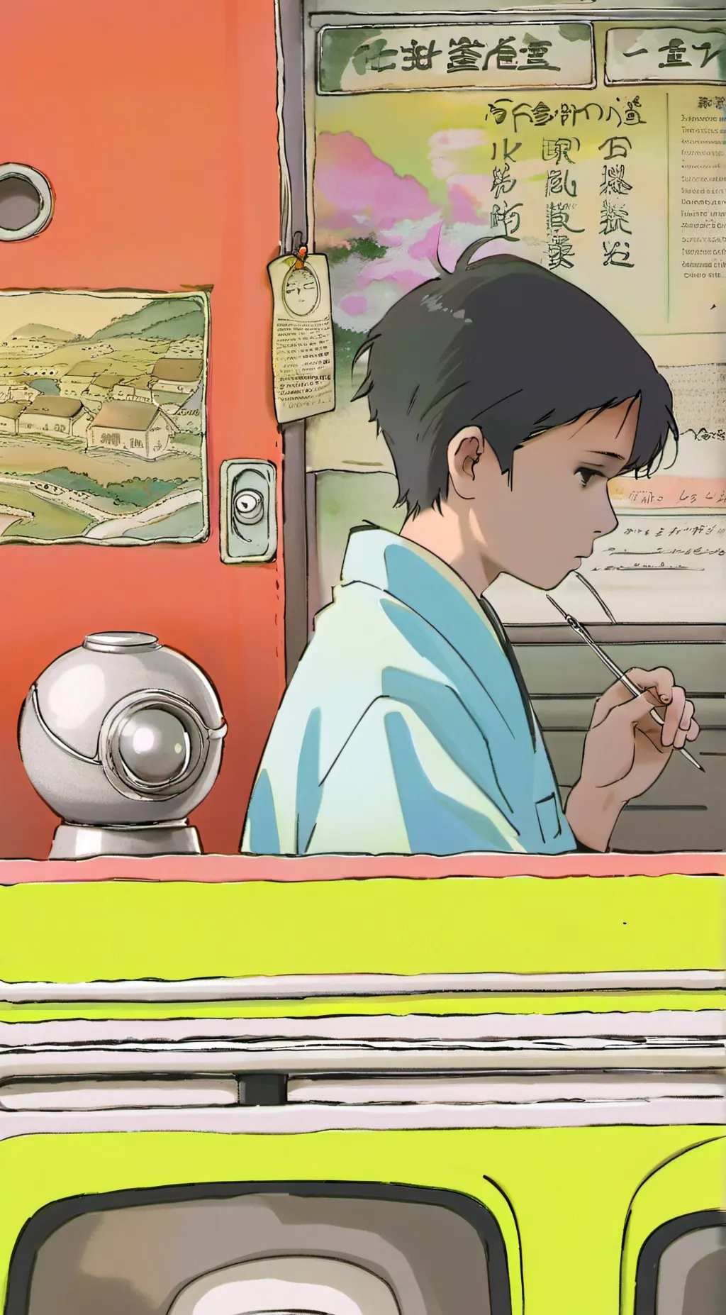 ai character: Angel background