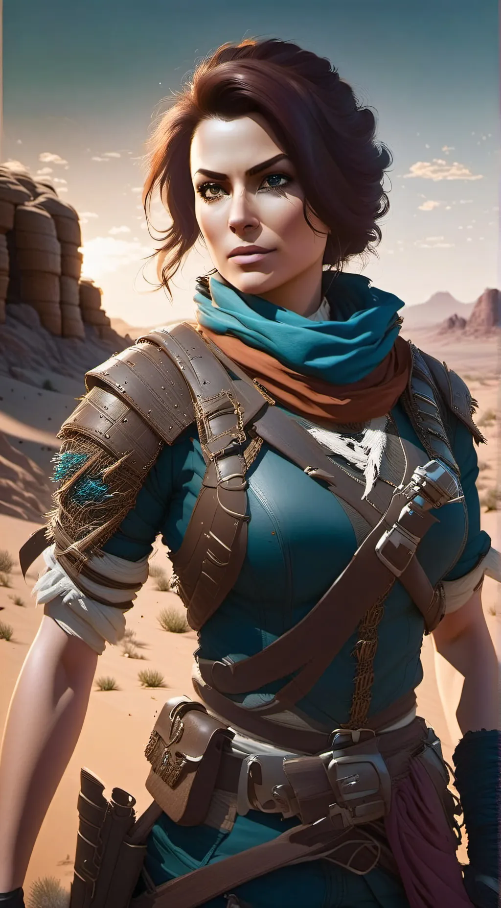 ai character: Scarlett Rhodes background