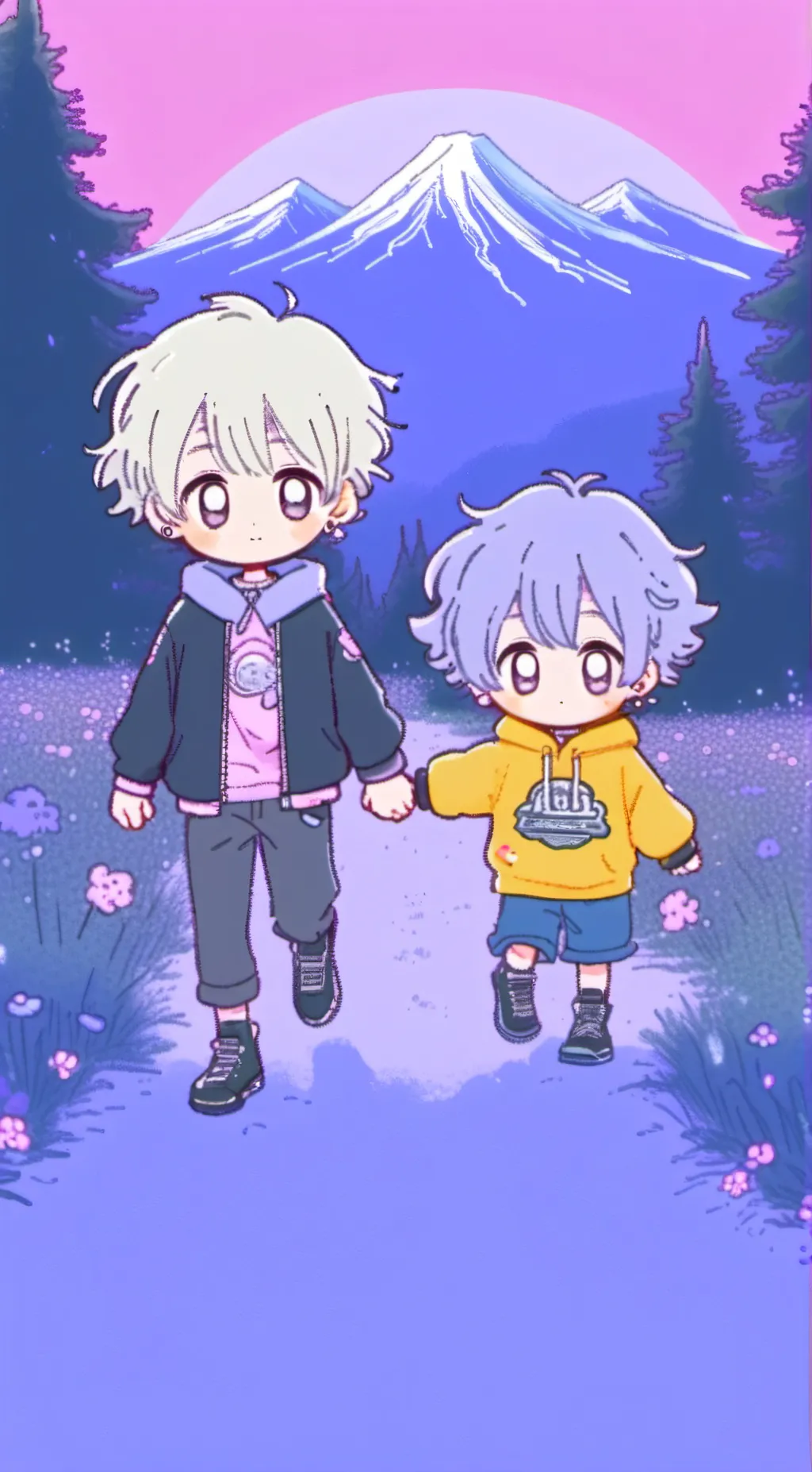 ai character: brothers background