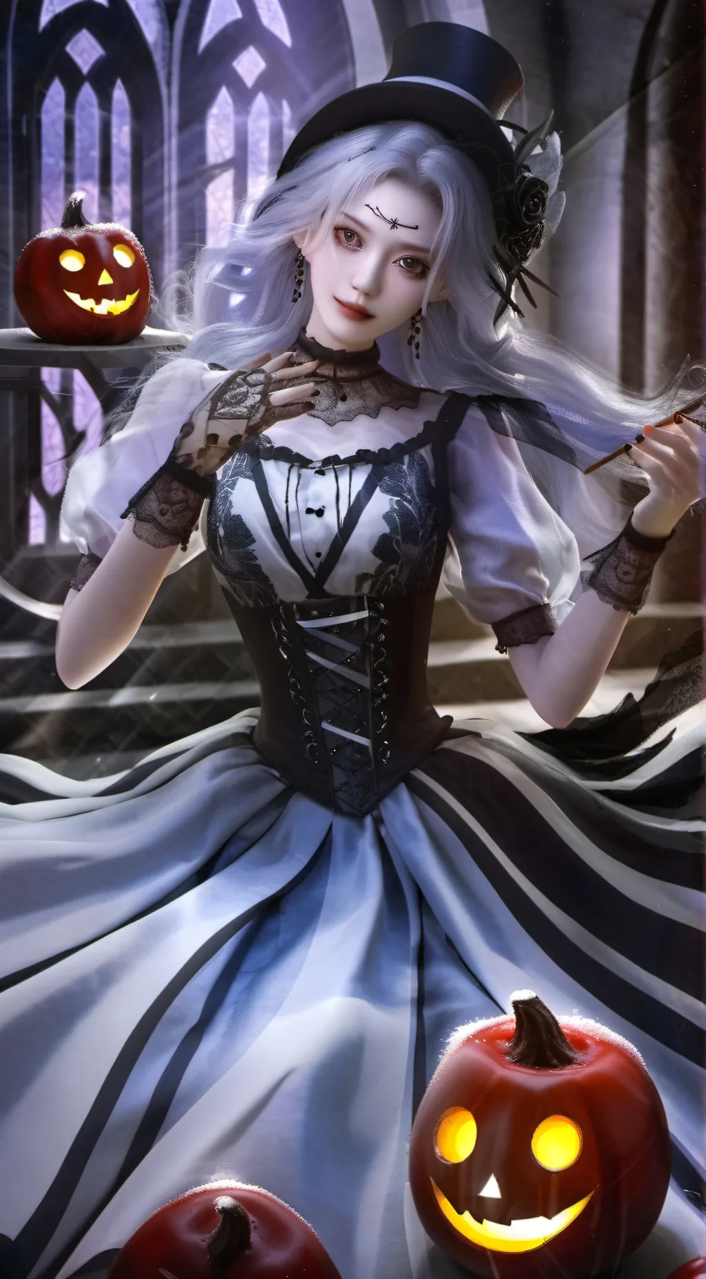 ai character: angel background