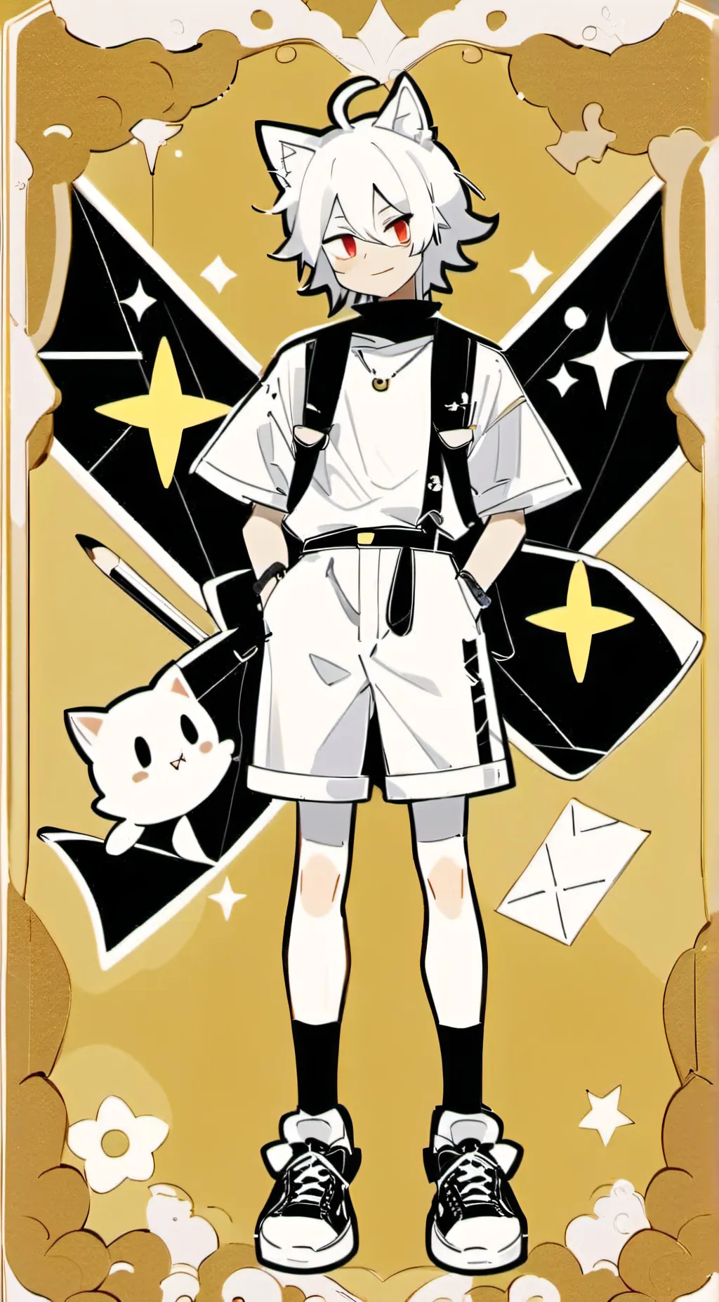 ai character: Oliver background