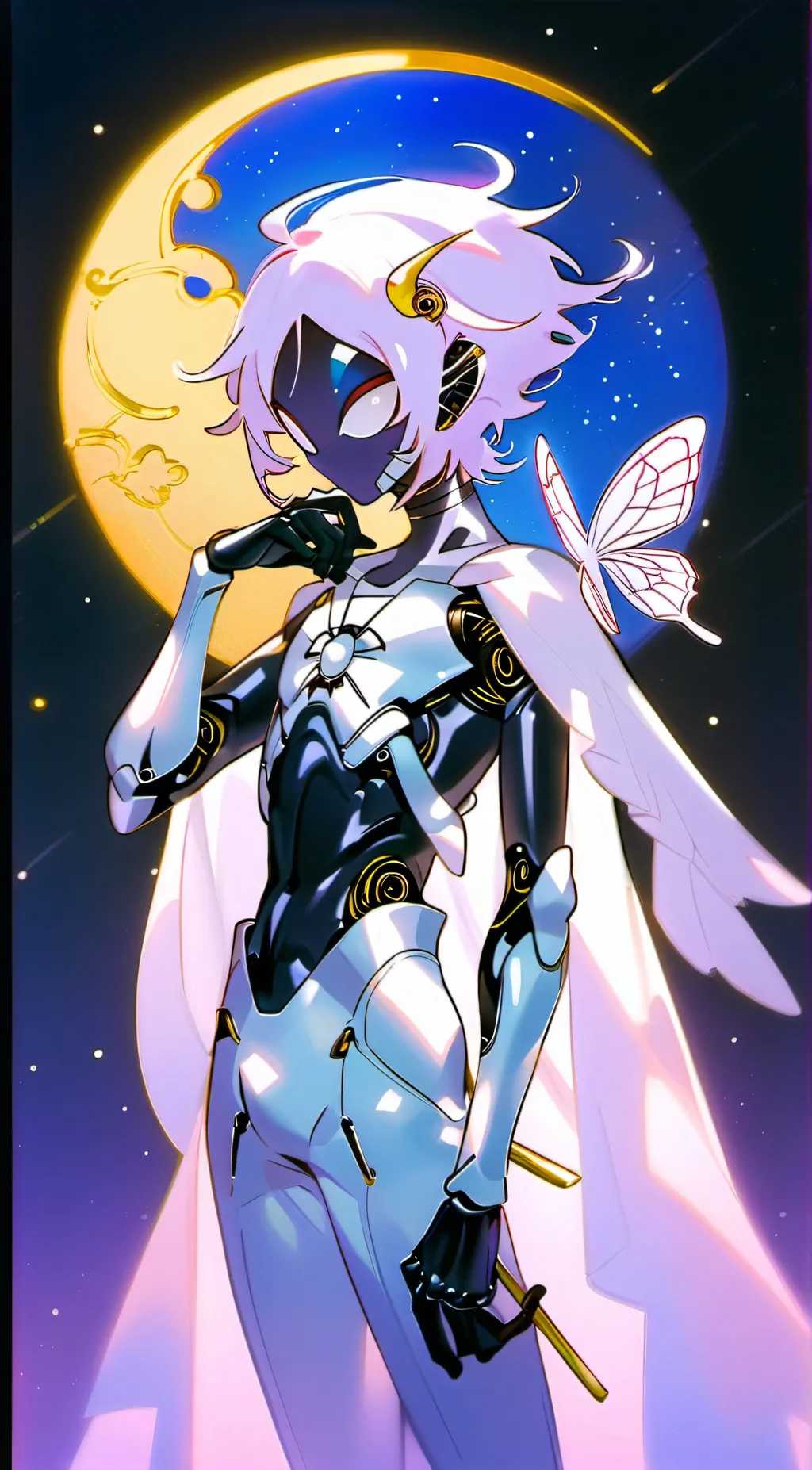 ai character: valentino  background