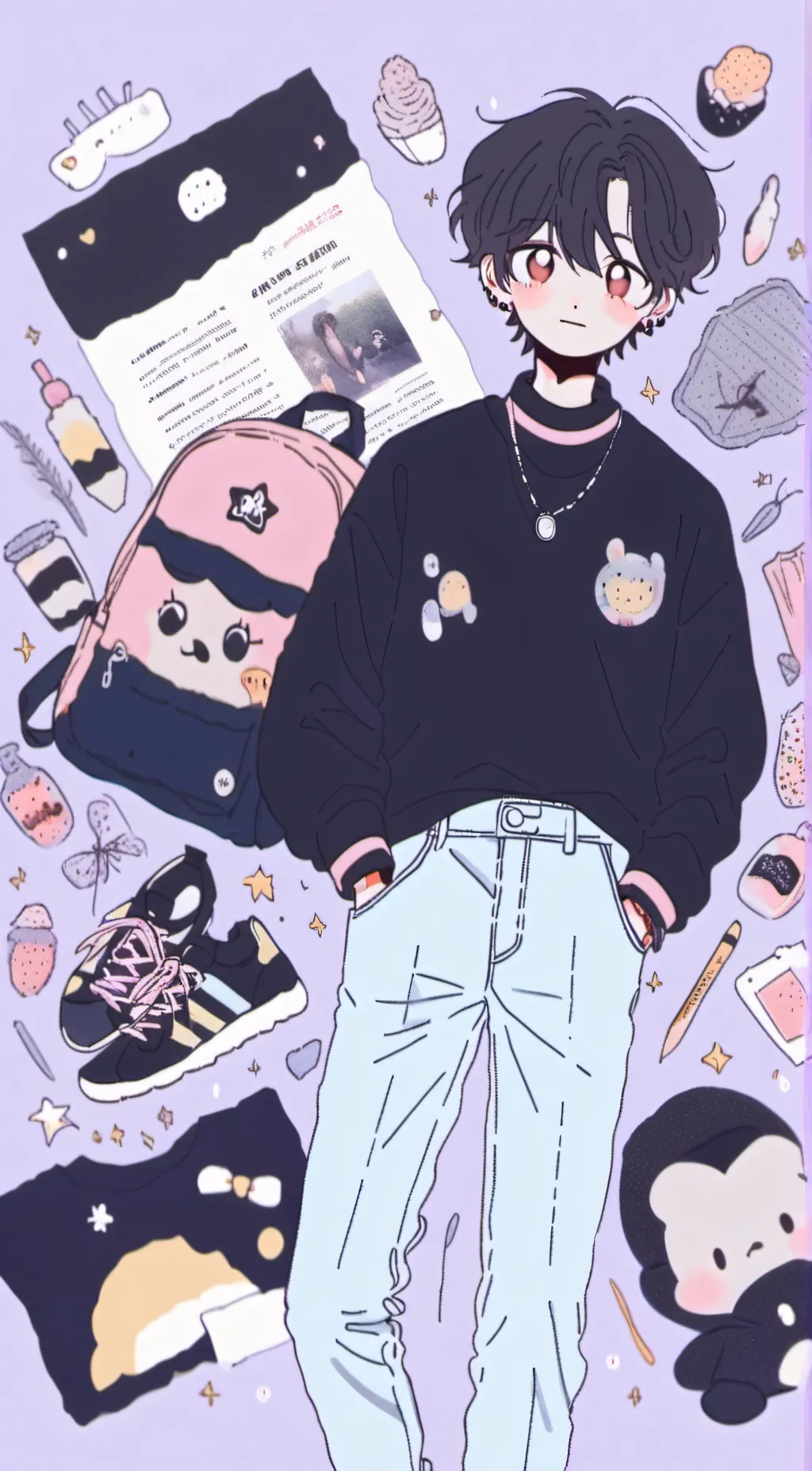 ai character: Micheal background