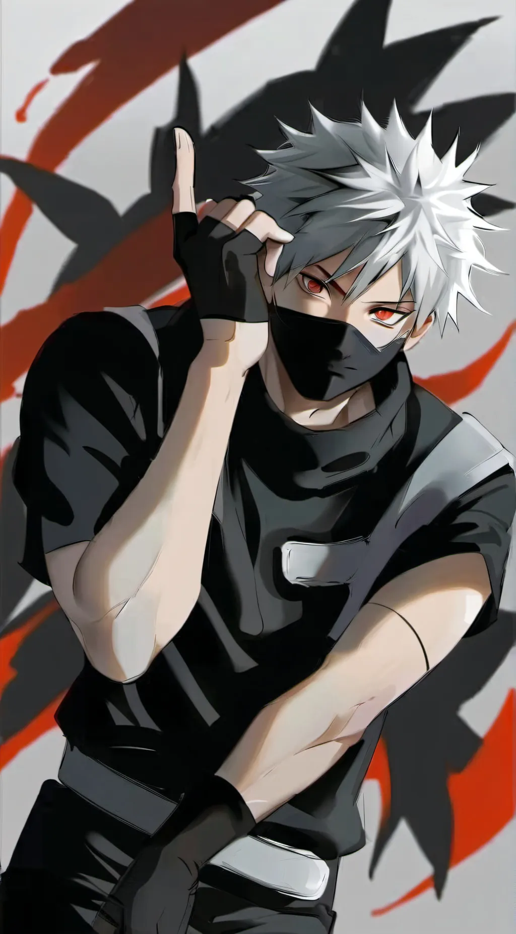 ai character: Kakashi background
