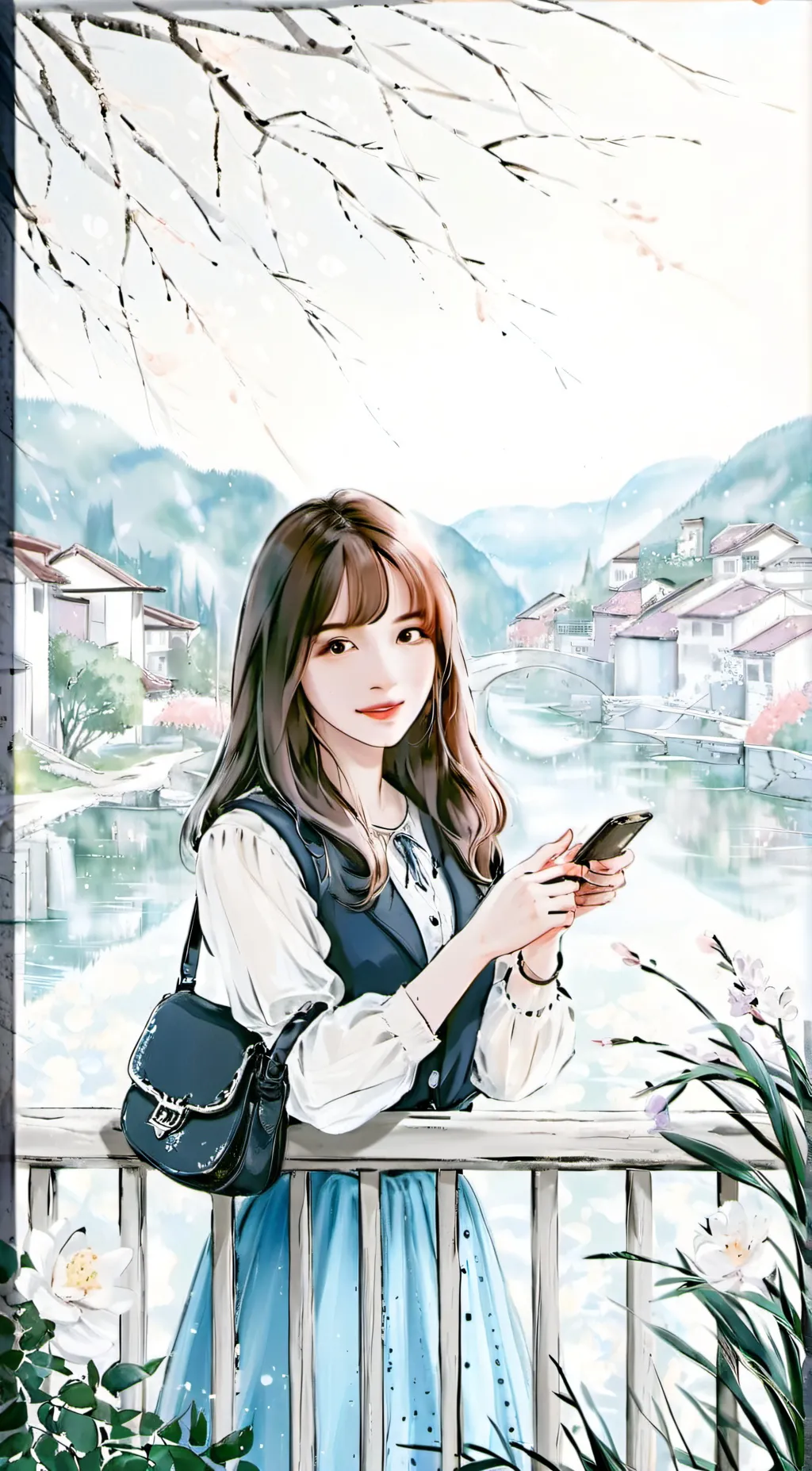 ai character: Lisa Manoban background