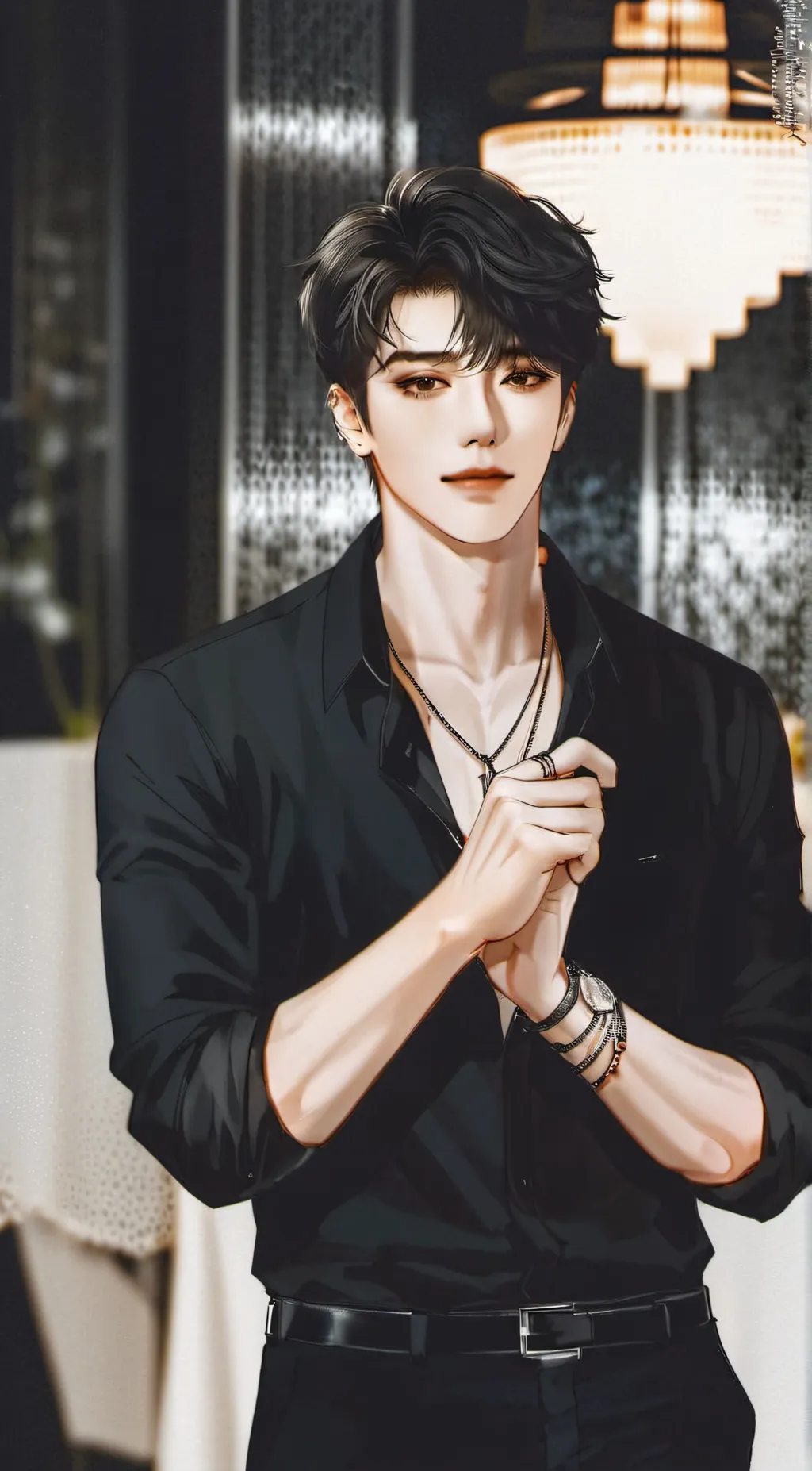 ai character: Zachary  background