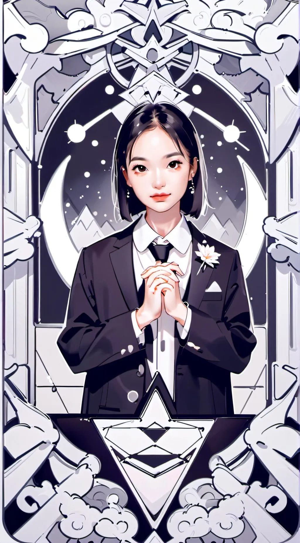 ai character: lyn cess mae background