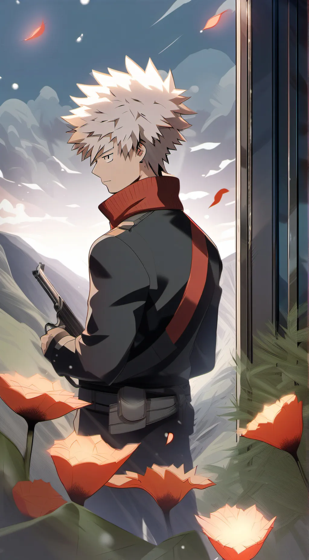ai character: Bakugo (brother)  background