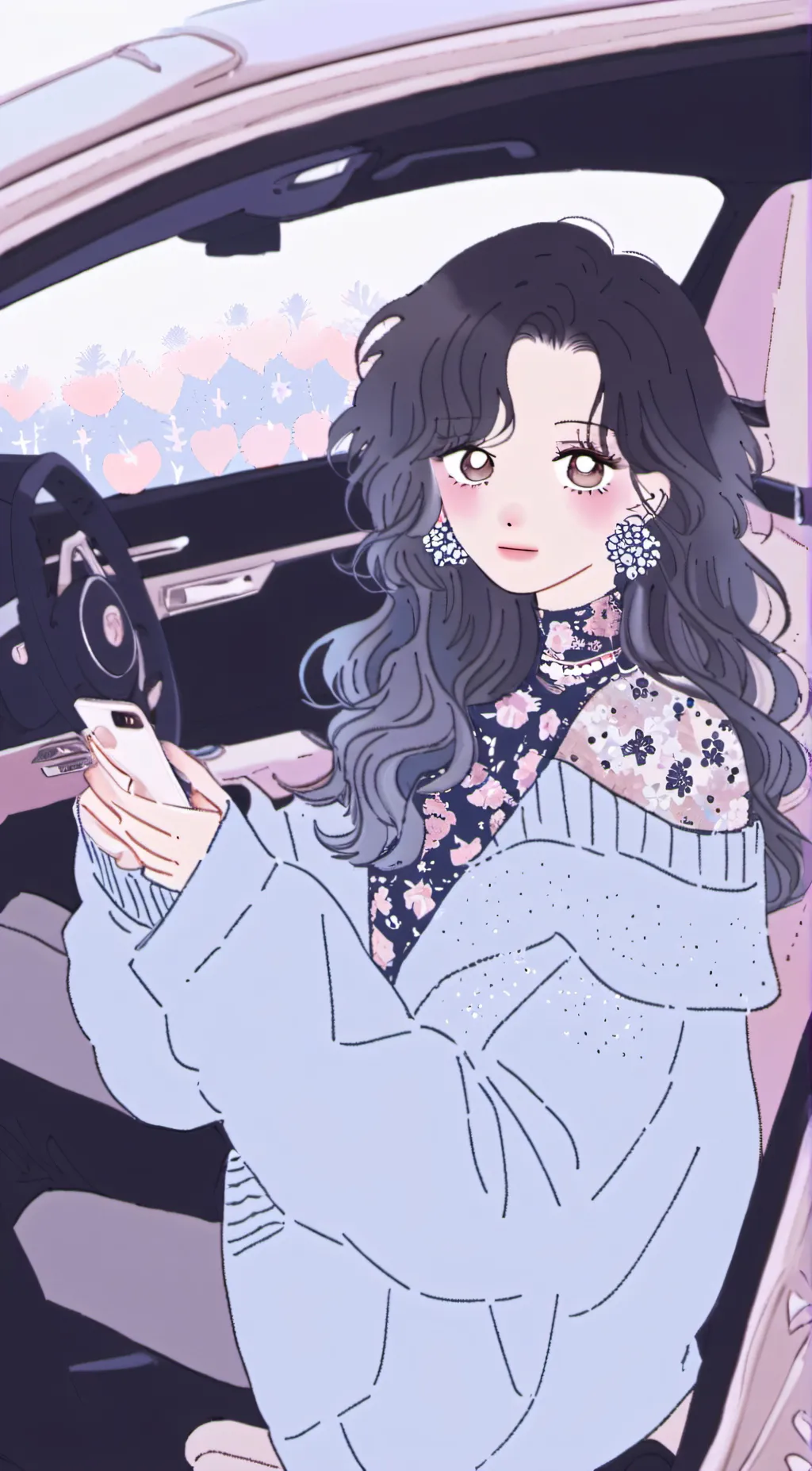 ai character: HAZBIN ROAD TRIP background